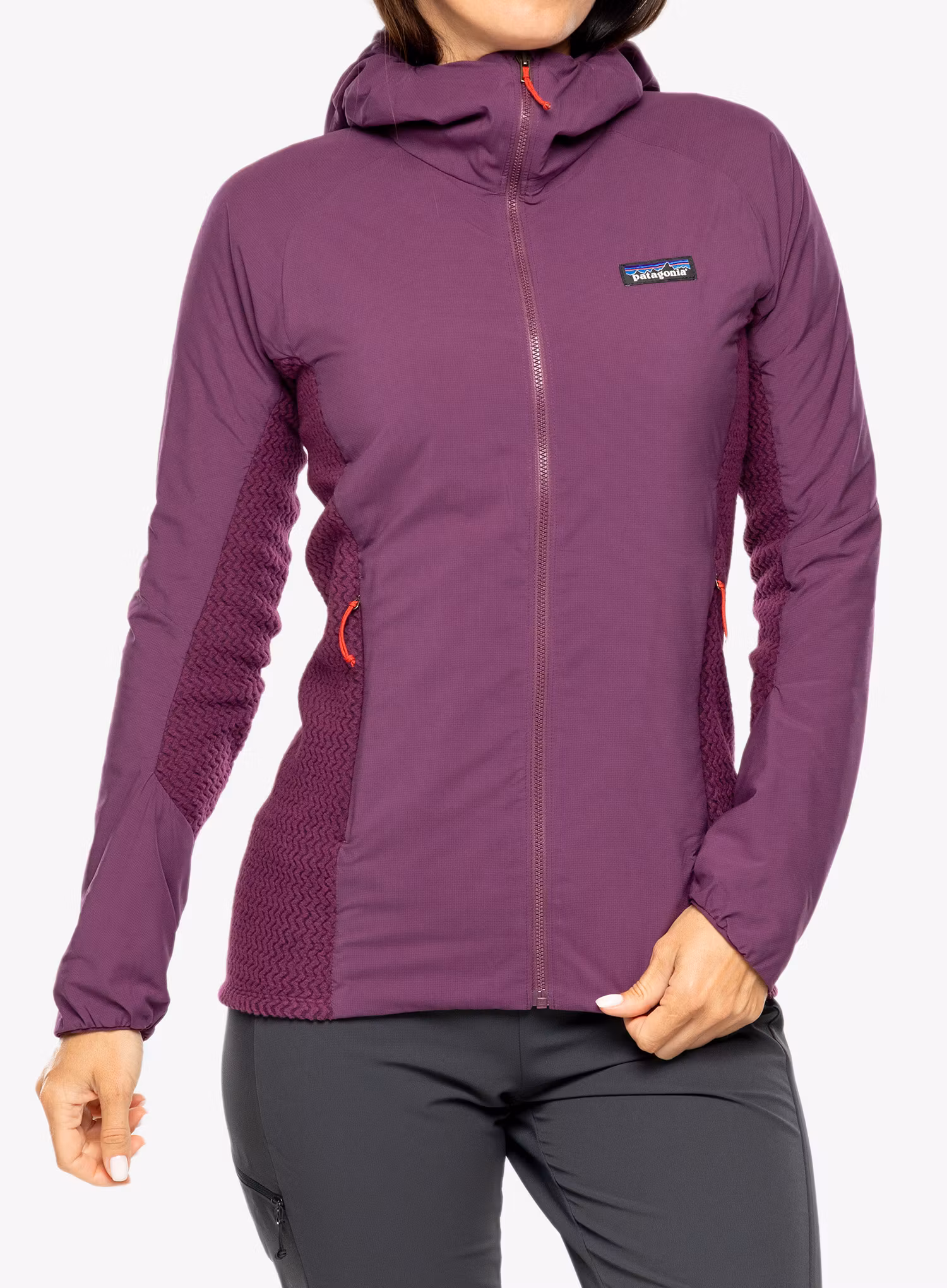 Dámska hybridná bunda dámska Patagonia Nano-Air Light Hybrid Hoody - night plum