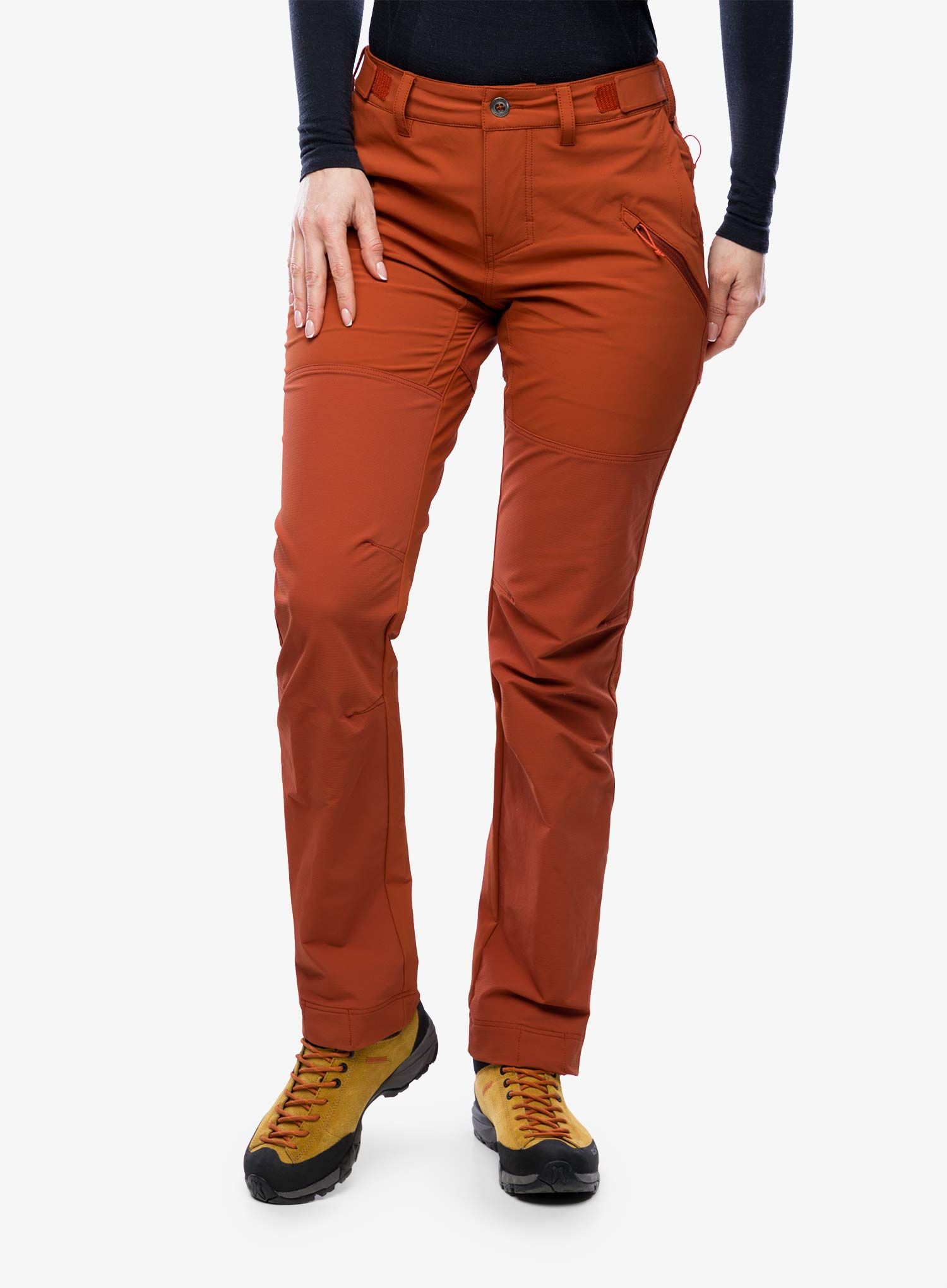 Dámske trekingové nohavice Patagonia Point Peak Trail Pants - mangrove red