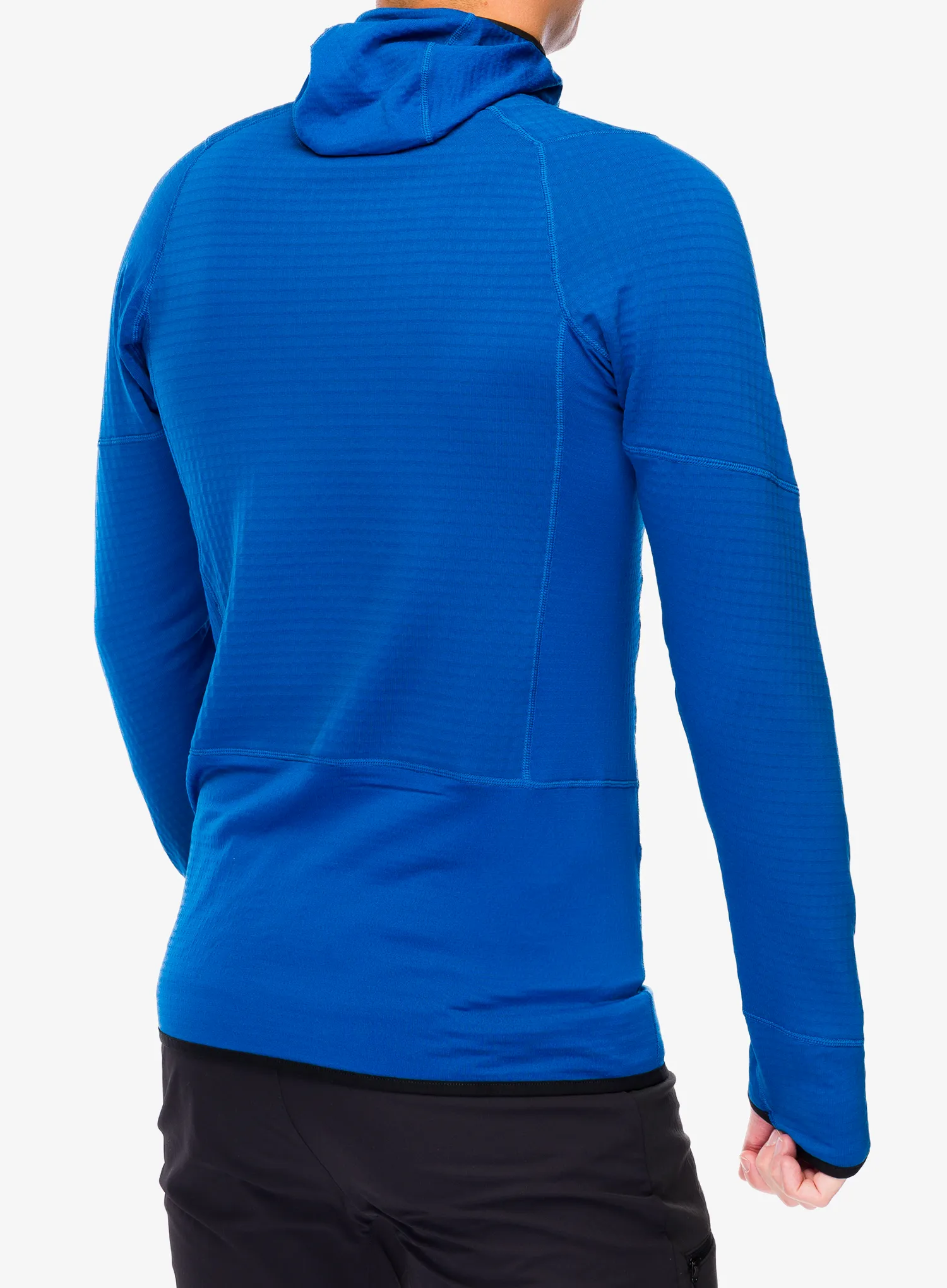 Mikina s kapucňou Patagonia R1 Pullover Hoody - endles blue