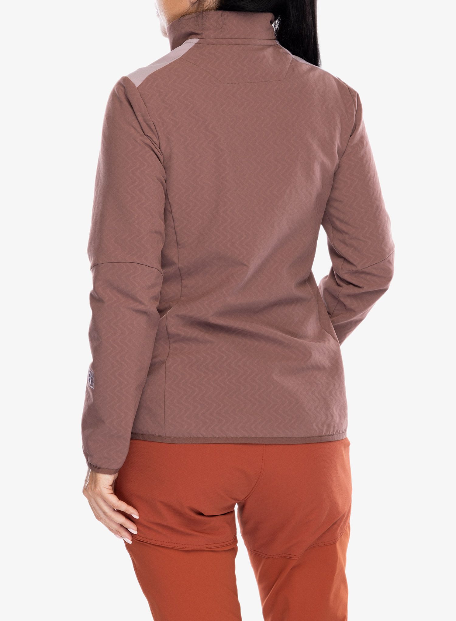 Softshellová bunda dámska Patagonia R2 CrossStrata Jacket - dulse mauve