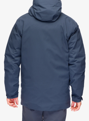 Skialp bunda Patagonia SnowDrifter Jacket - smolder blu/raptor brown black