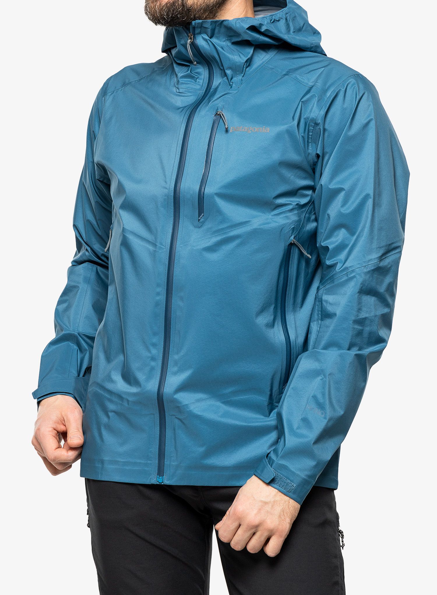 Nepremokavá bunda Patagonia Storm 10 Jacket - wavy blue