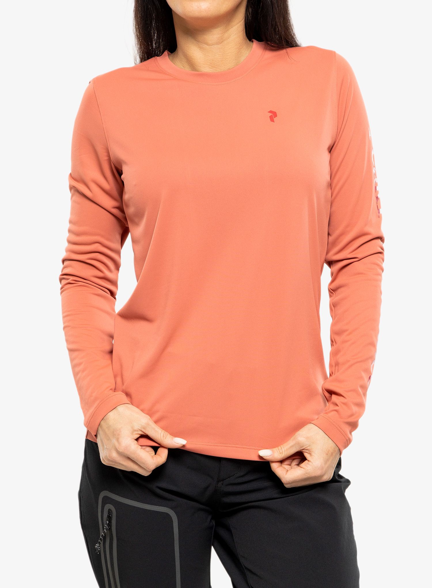 Longsleeve dámsky Peak Performance Alum Light Long Sleeve - trek pink