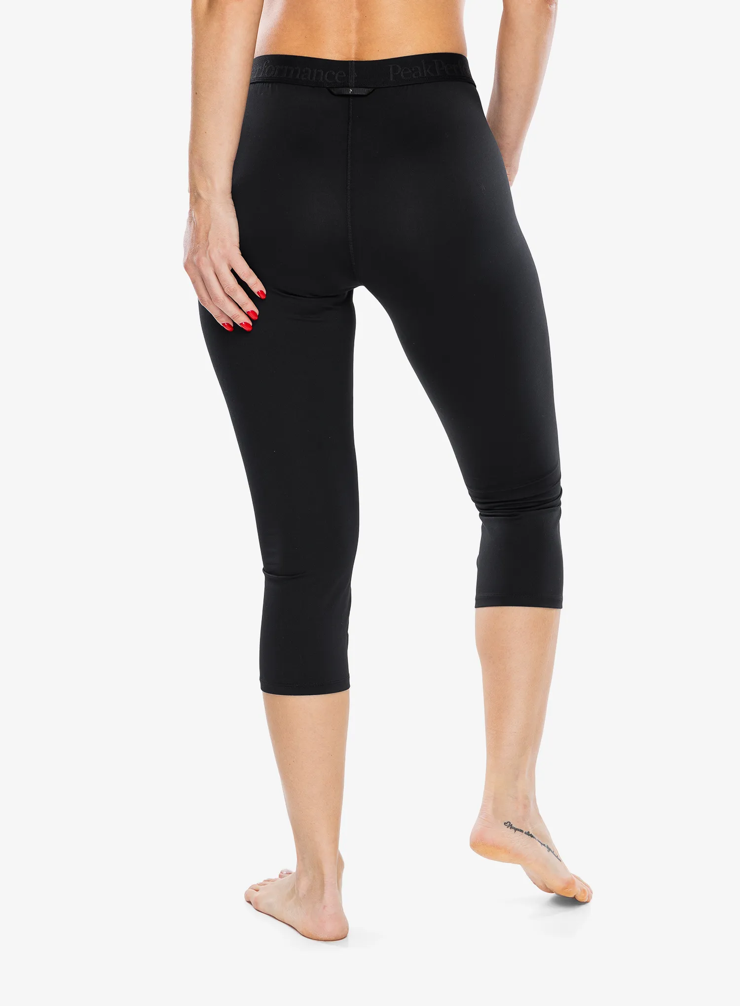 Dámske funkčné legíny Peak Performance FWT Spirit Short John - black