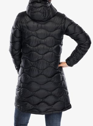 Dámsky páperový kabát Peak Performance Helium Down Parka - black