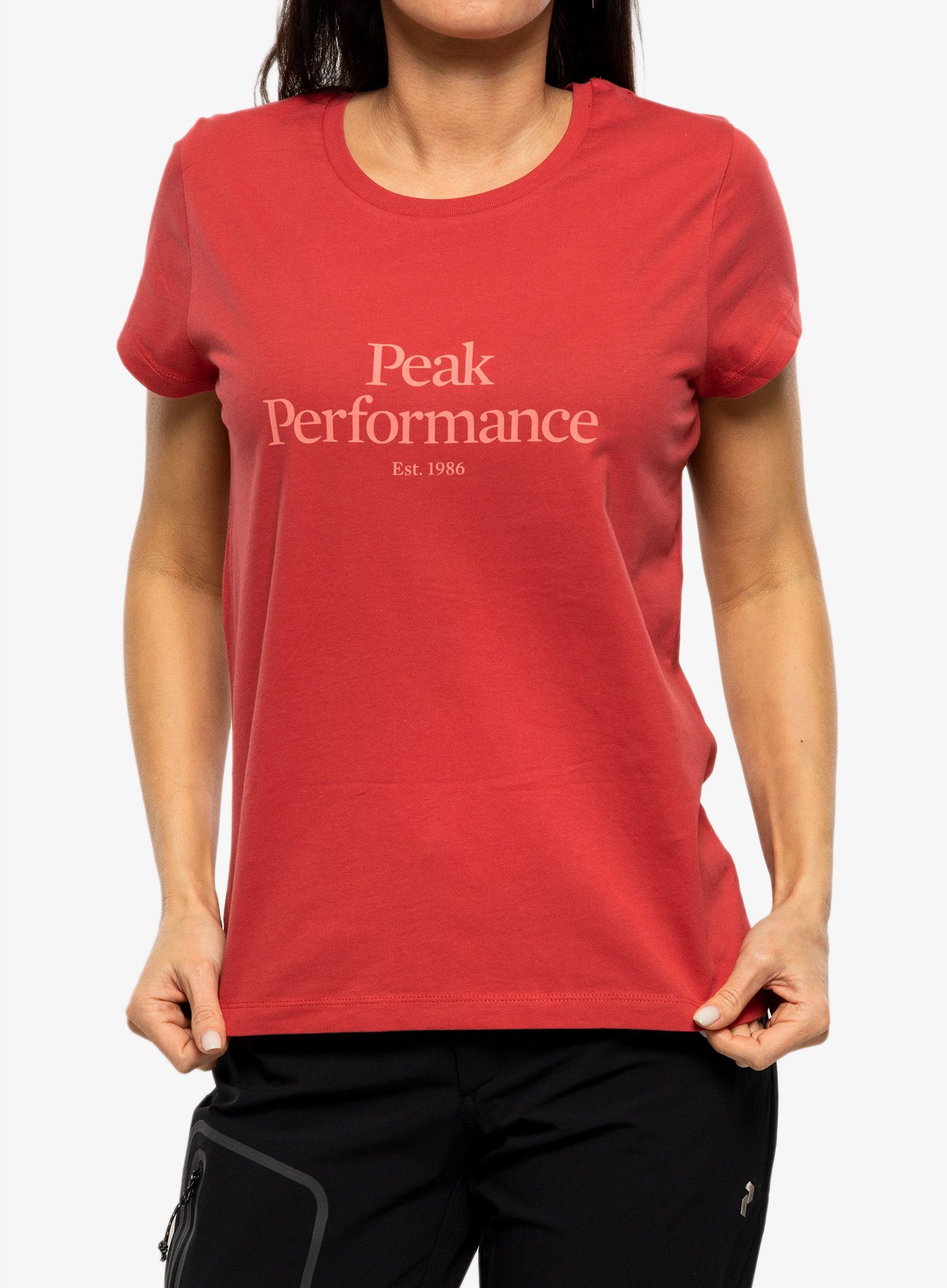 Dámske tričko Peak Performance Original Tee - softer red