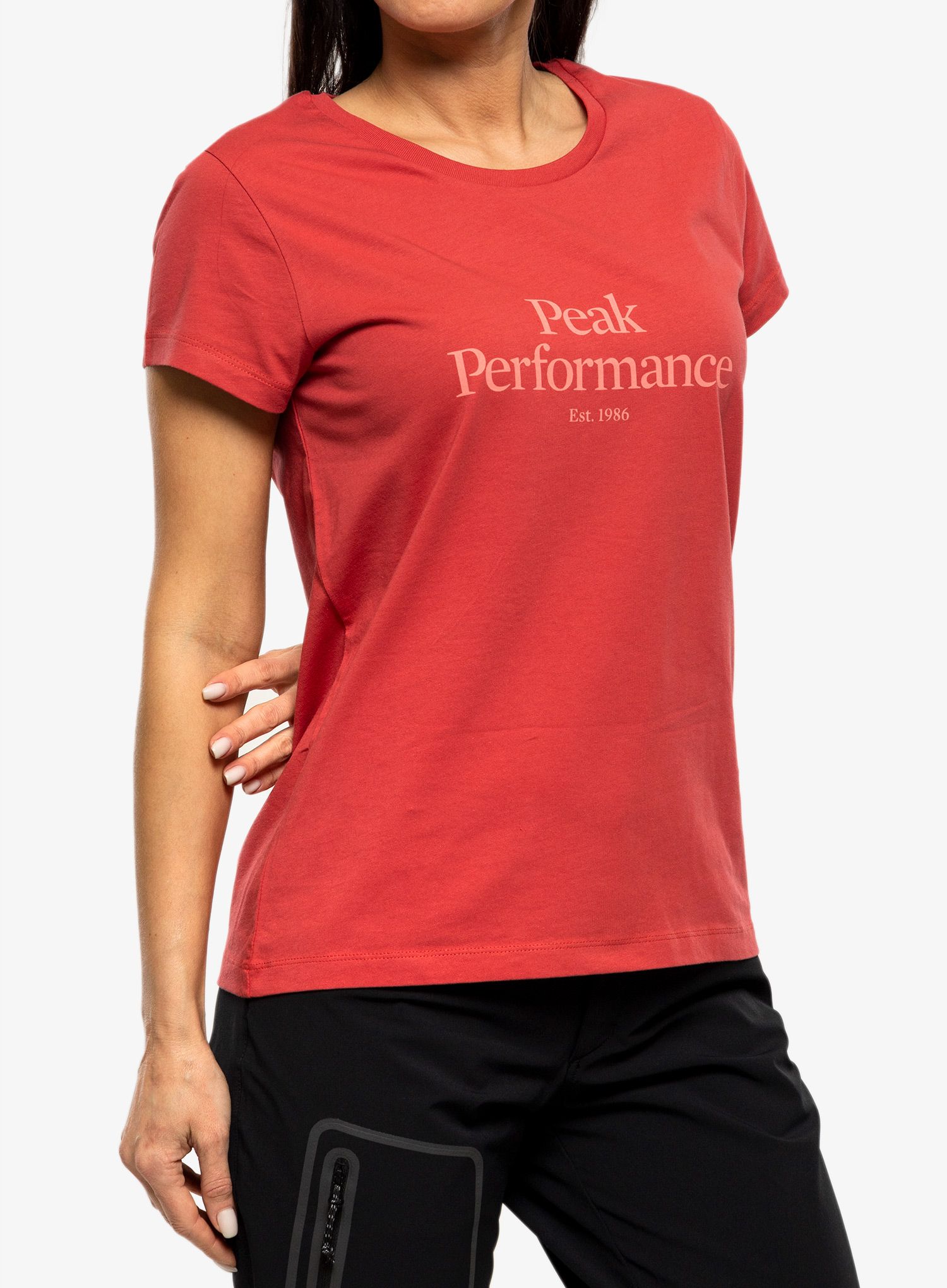 Dámske tričko Peak Performance Original Tee - softer red