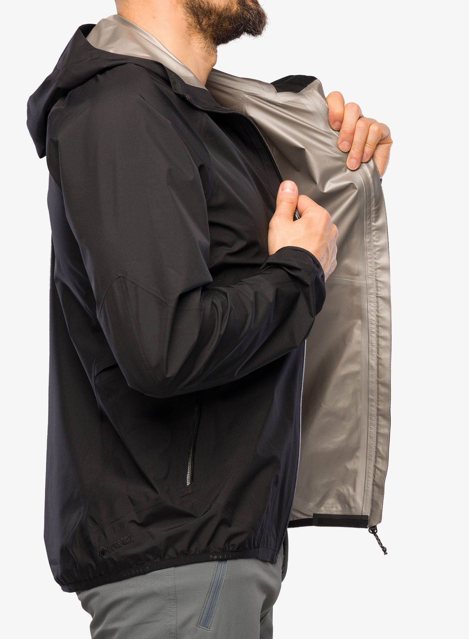 Bunda pánska Peak Performance Pac GORE-TEX Jacket - black