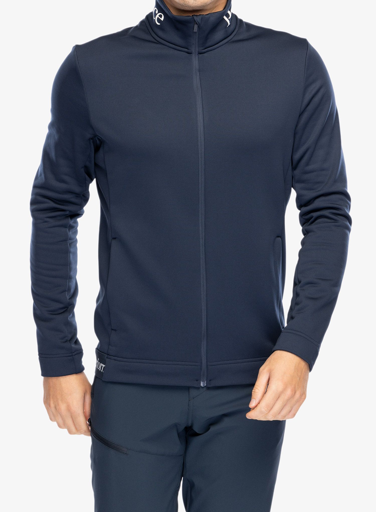 Mikina na zips Peak Performance Rider Tech Zip Jacket - blue shadow