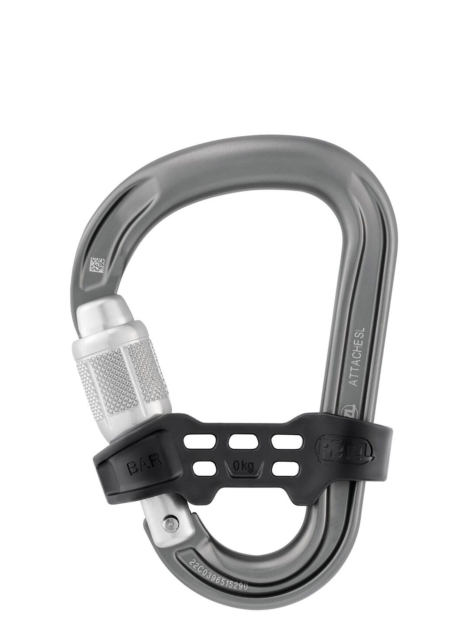 Karabína Petzl Attache Bar Screw Lock