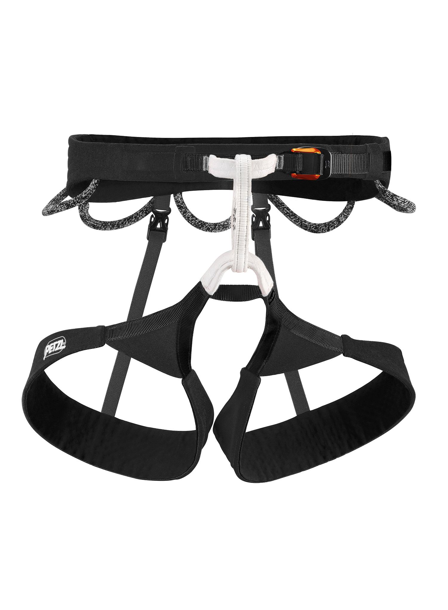 Horolezecký sedák Petzl Hirundos - black
