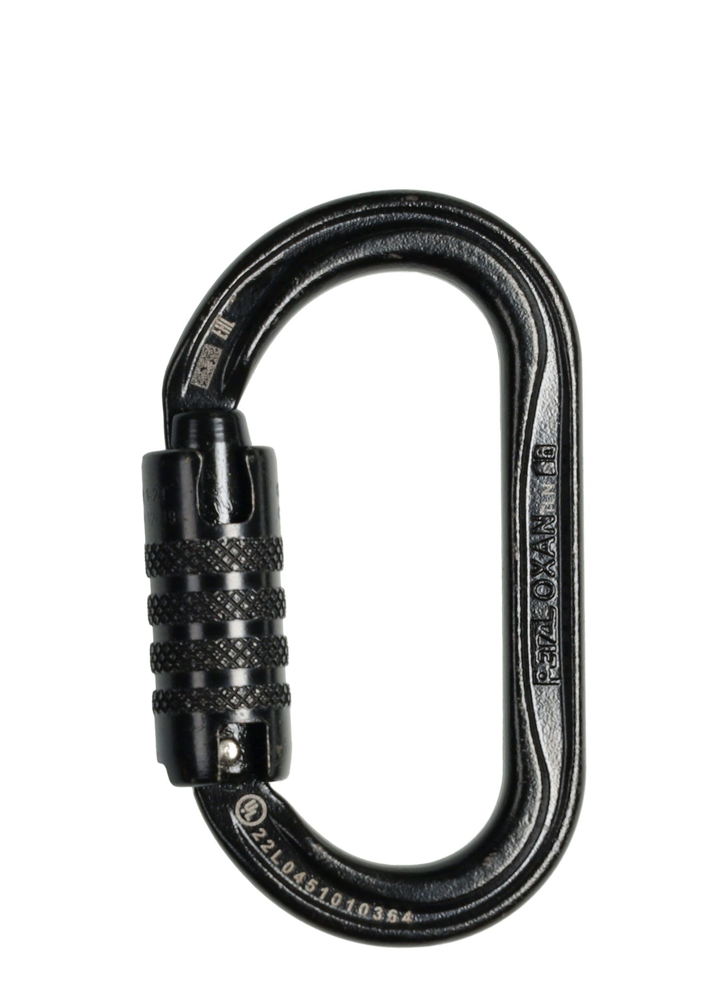 Karabína Petzl Oxan Triact-Lock - black