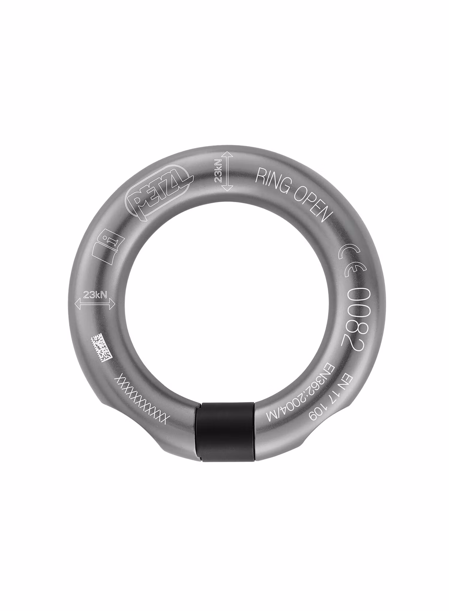 Petzl Ring Open - anthracite