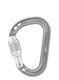 Karabína Petzl Rocha Screw-Lock - light grey