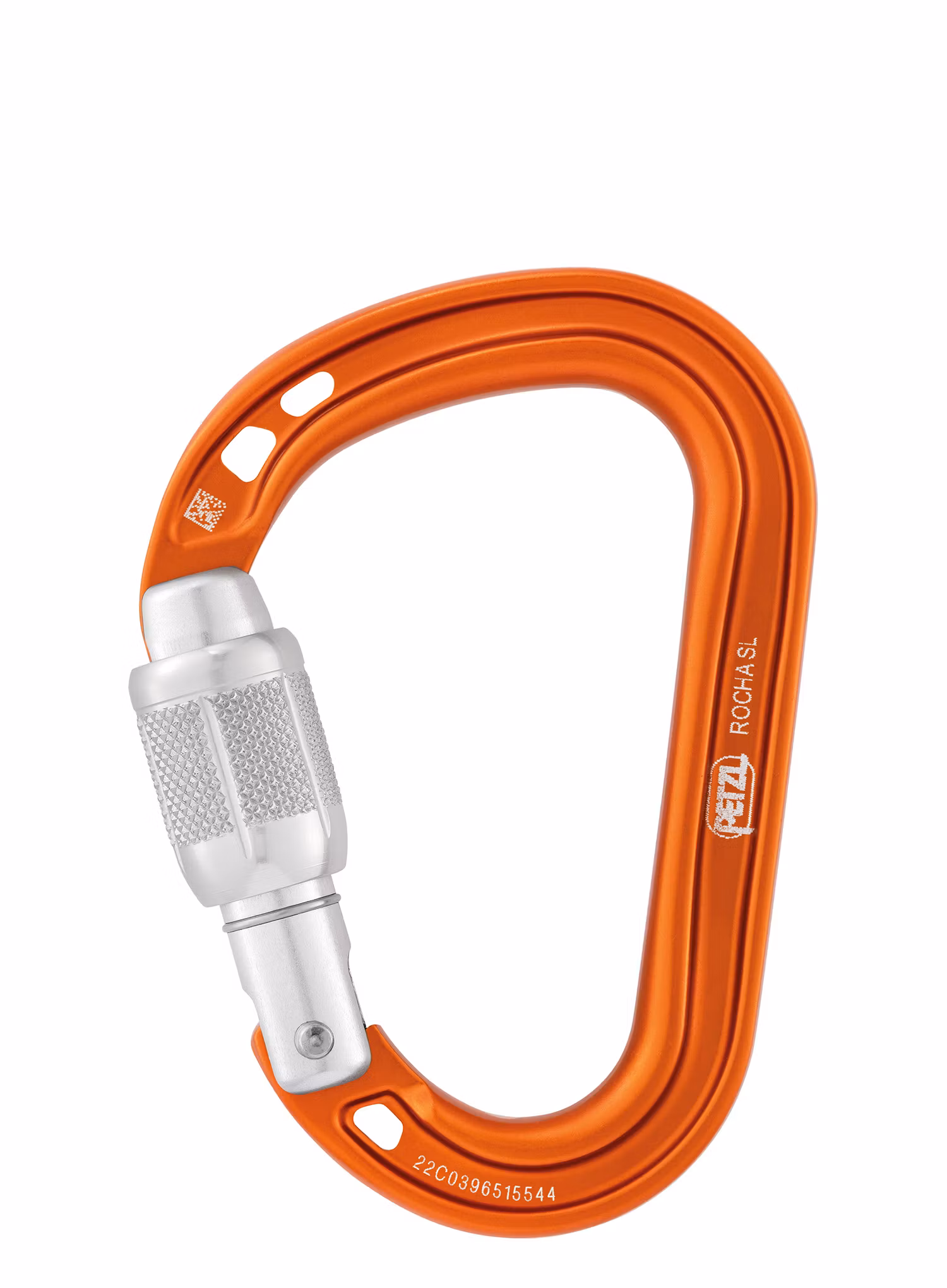 Karabína Petzl Rocha Screw-Lock - orange