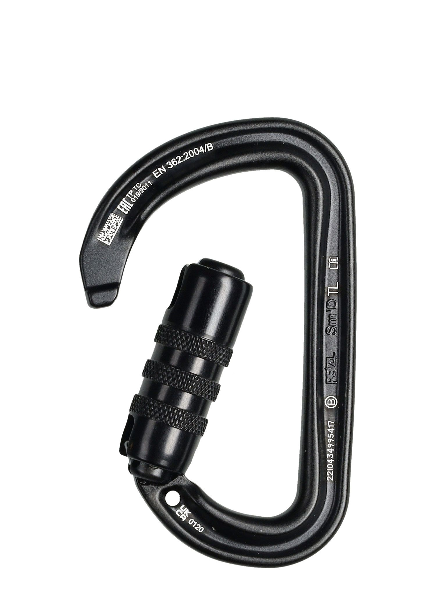 Karabína Petzl Sm'D Triact-Lock - black