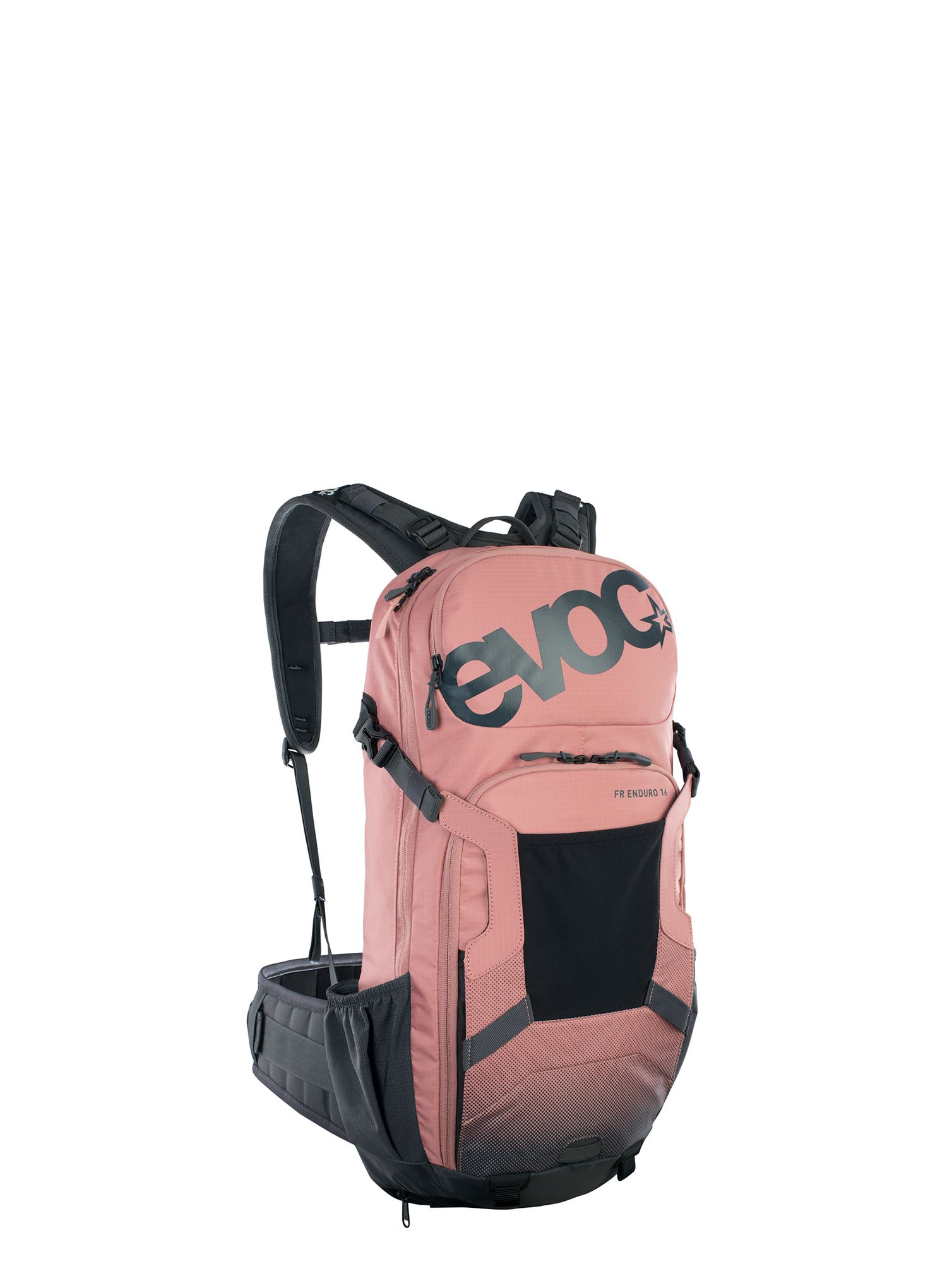 Cyklistický batoh Evoc FR Enduro 16 - dusty pink/carbon grey