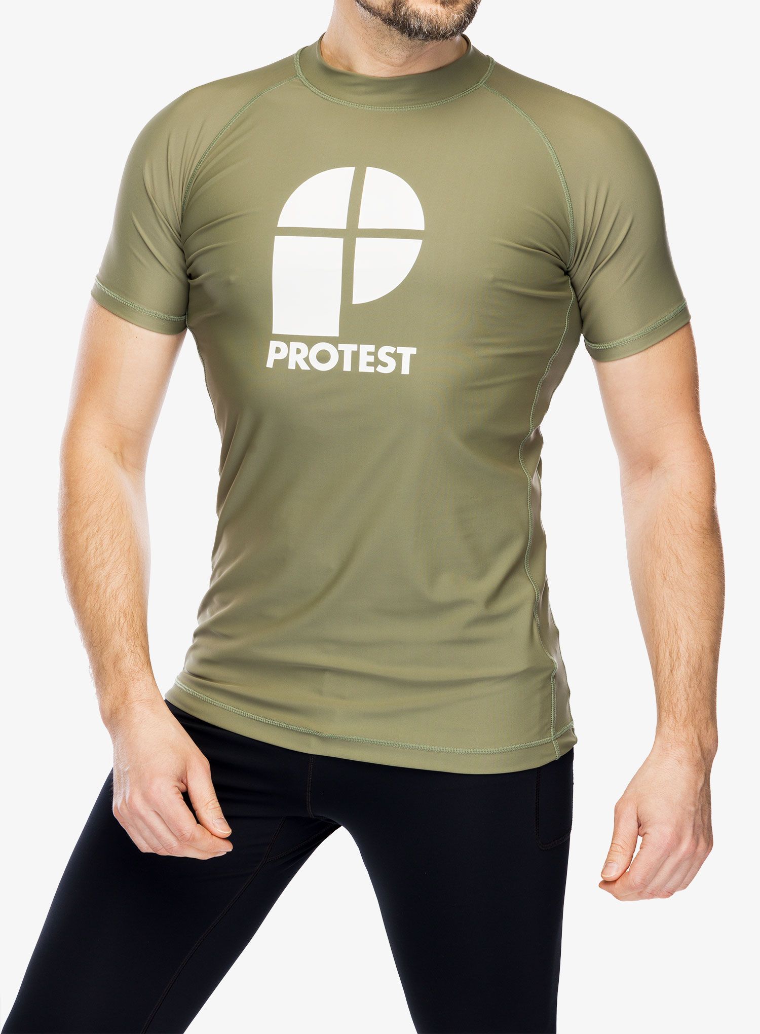 Tričko Protest Prtcater Lycra - artichoke green