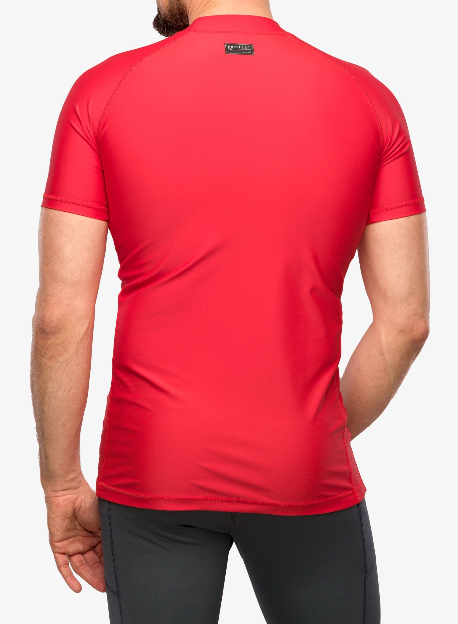 Tričko s potlačou Protest Prtcater Lycra - tomato