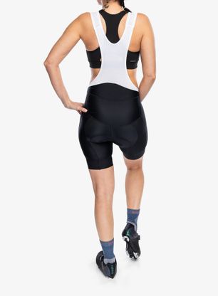 Dámske cyklistické nohavice krátke Protest Prtdanube Cycling Bib Shorts - true black