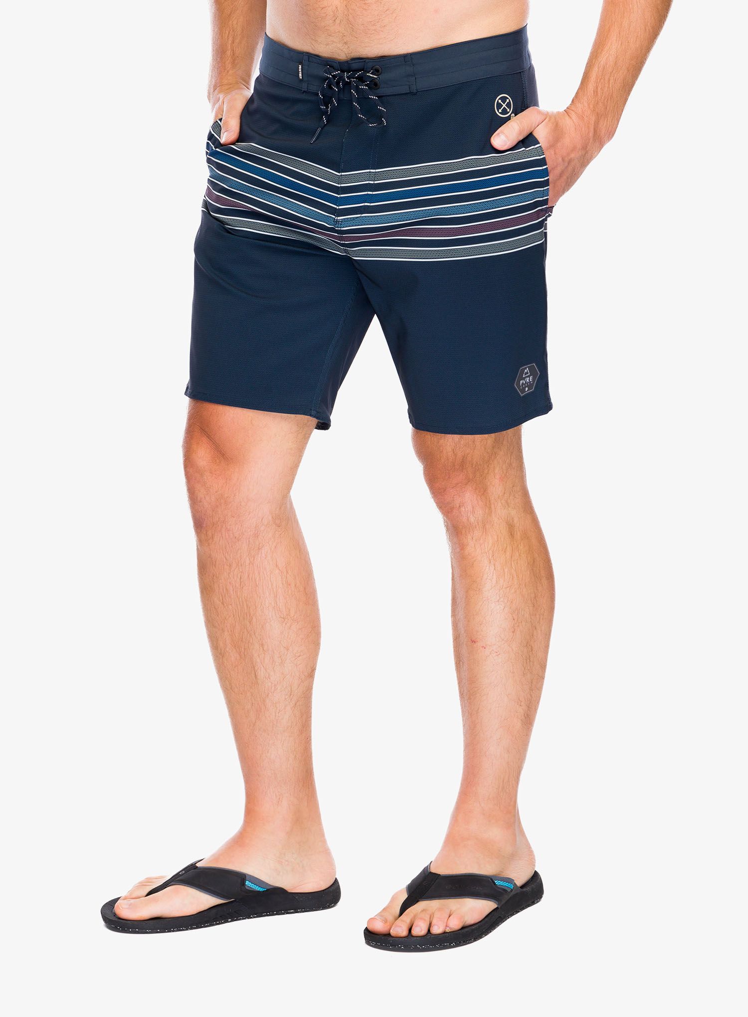 Kraťasy Protest Prtjacker Beachshort - night sky blue