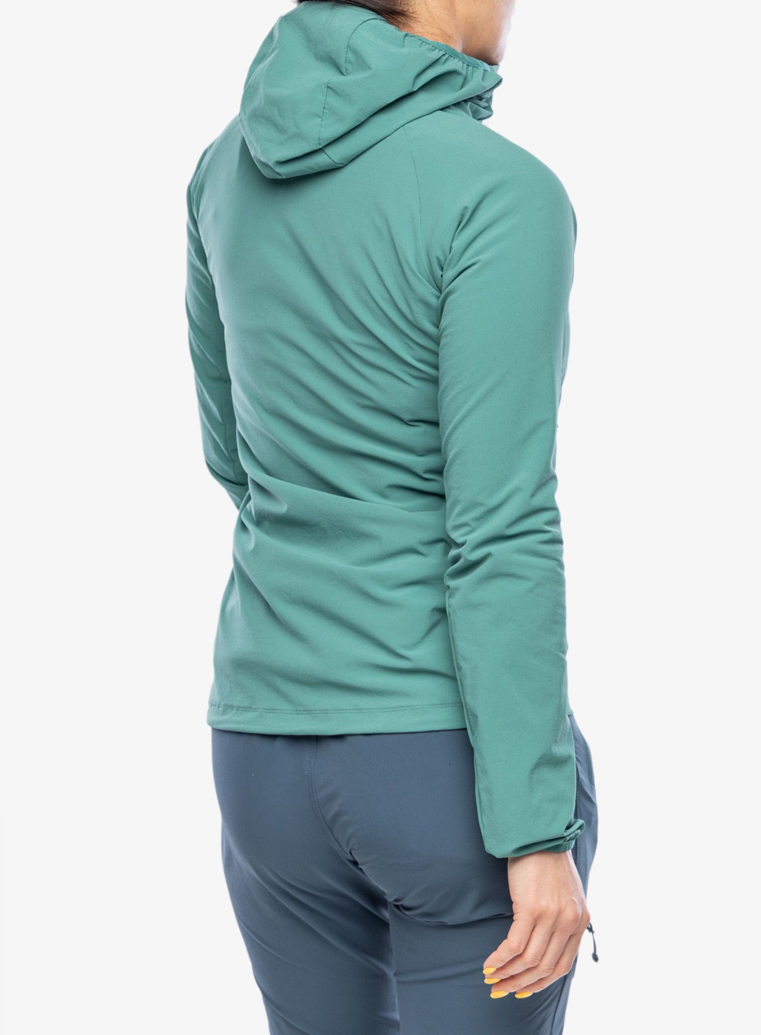 Softshellová bunda dámska Rab Borealis Jacket - eucalyptus
