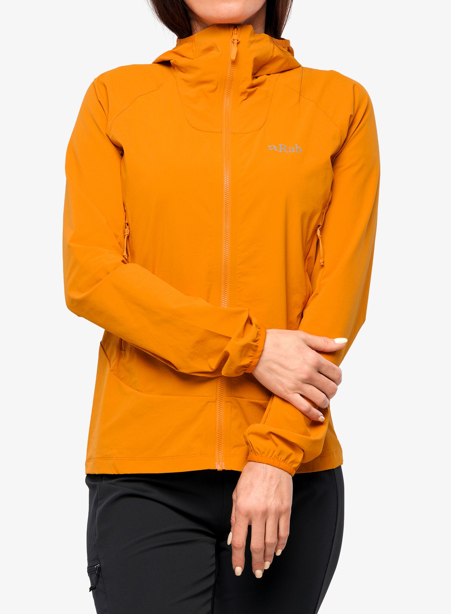 Softshellová bunda dámska Rab Borealis Jacket - marmalade