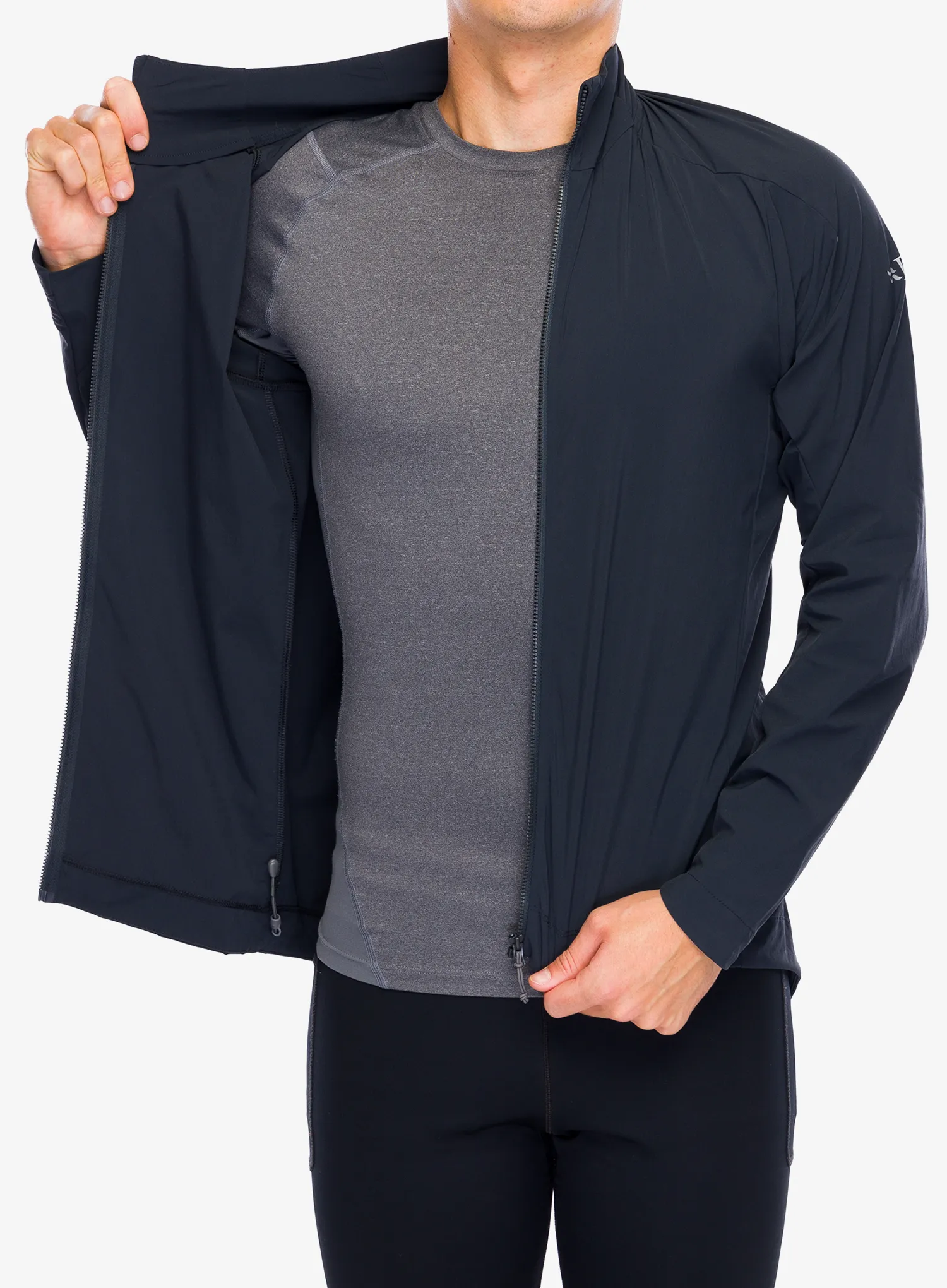 Cyklistická bunda Rab Cinder Borealis Jacket - beluga