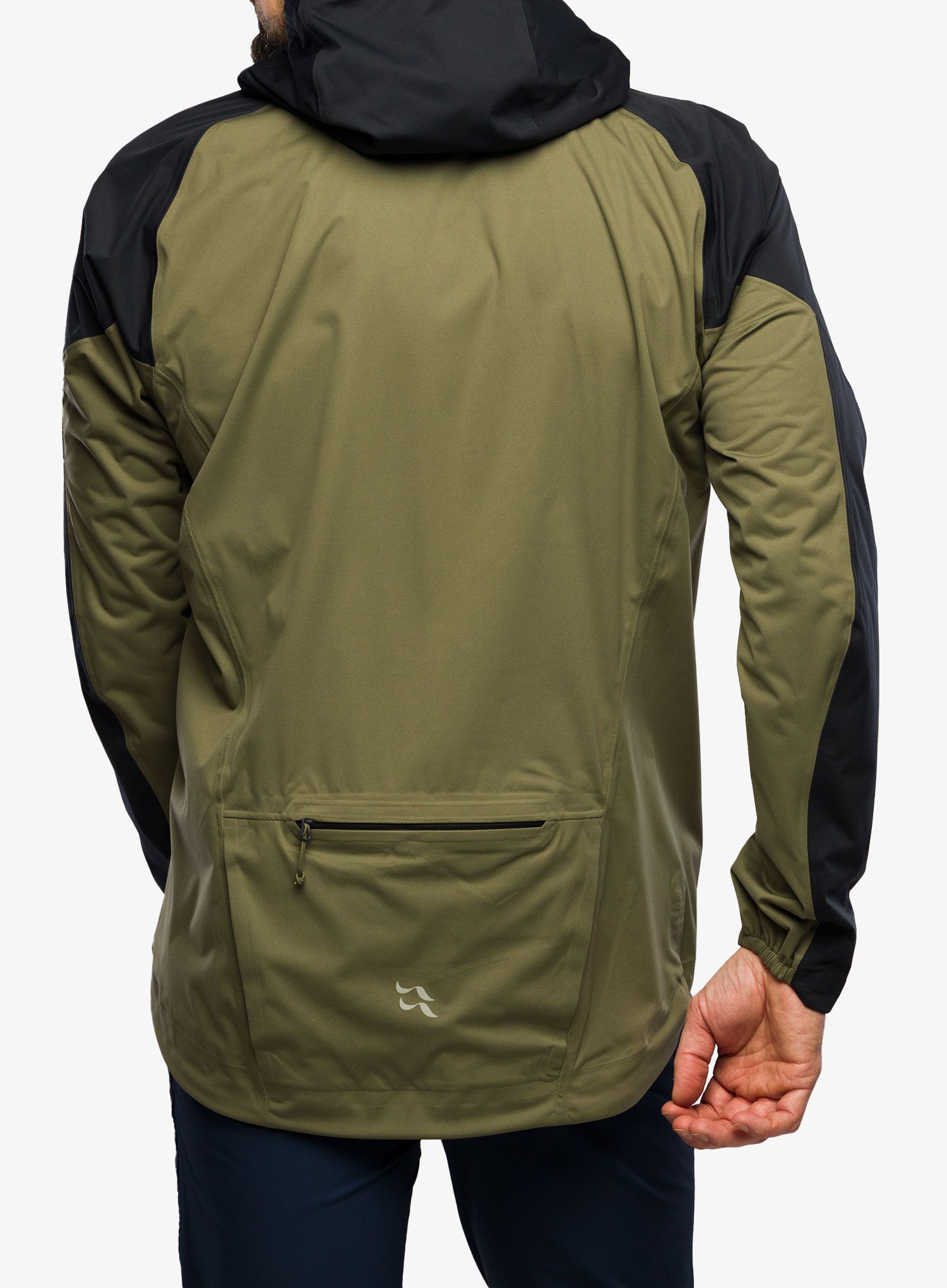Nepremokavá bunda Rab Cinder Kinetic Jacket - light khaki/beluga