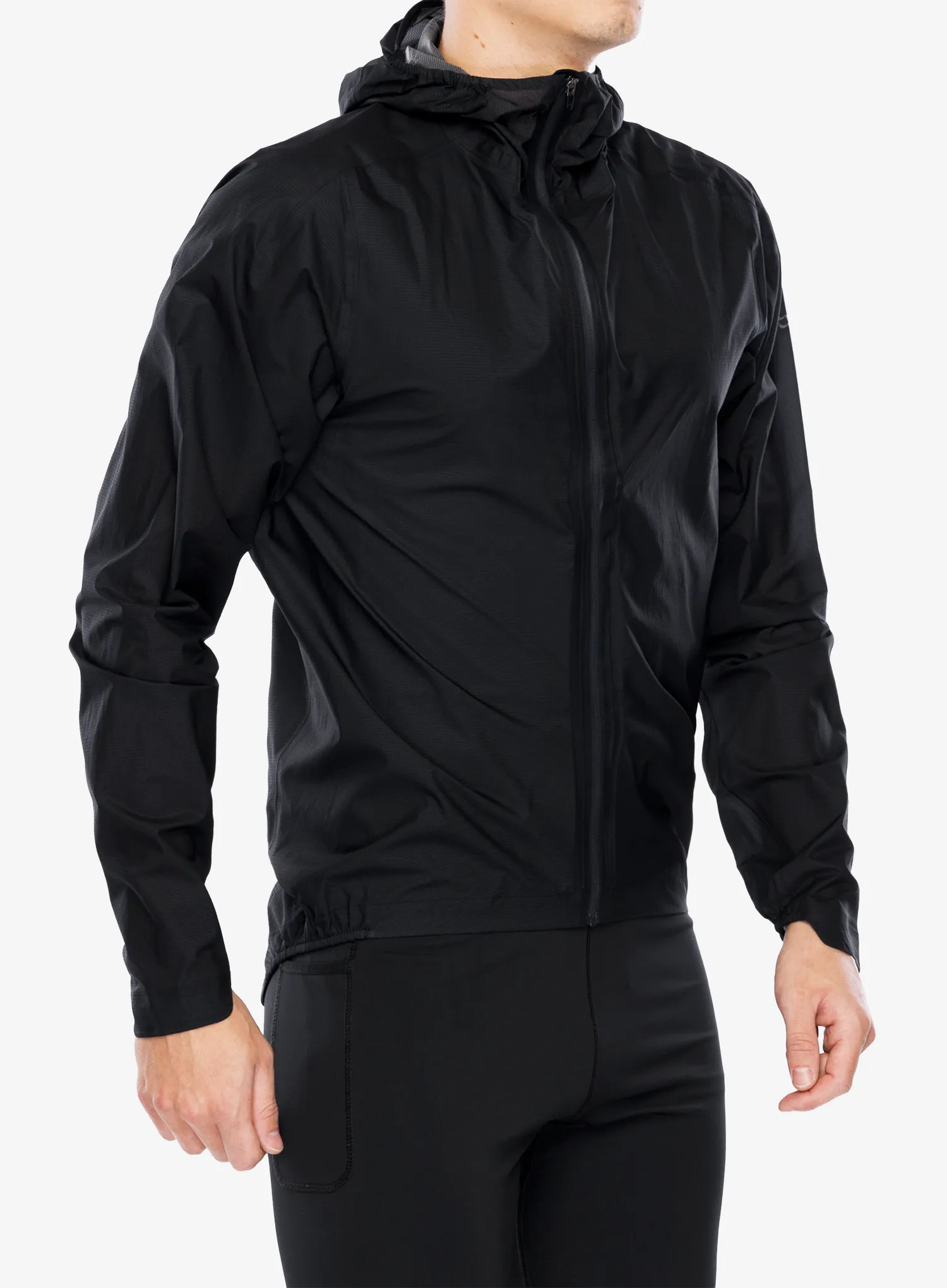 Cyklistická bunda Rab Cinder Phantom Jacket - ebony
