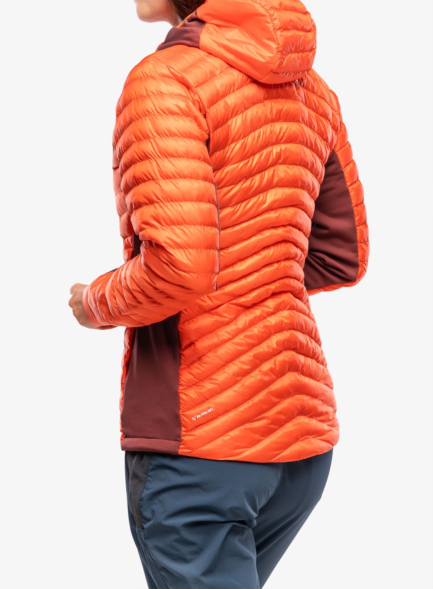 Bunda dámska Rab Cirrus Flex 2.0 Hoody - red grapefruit