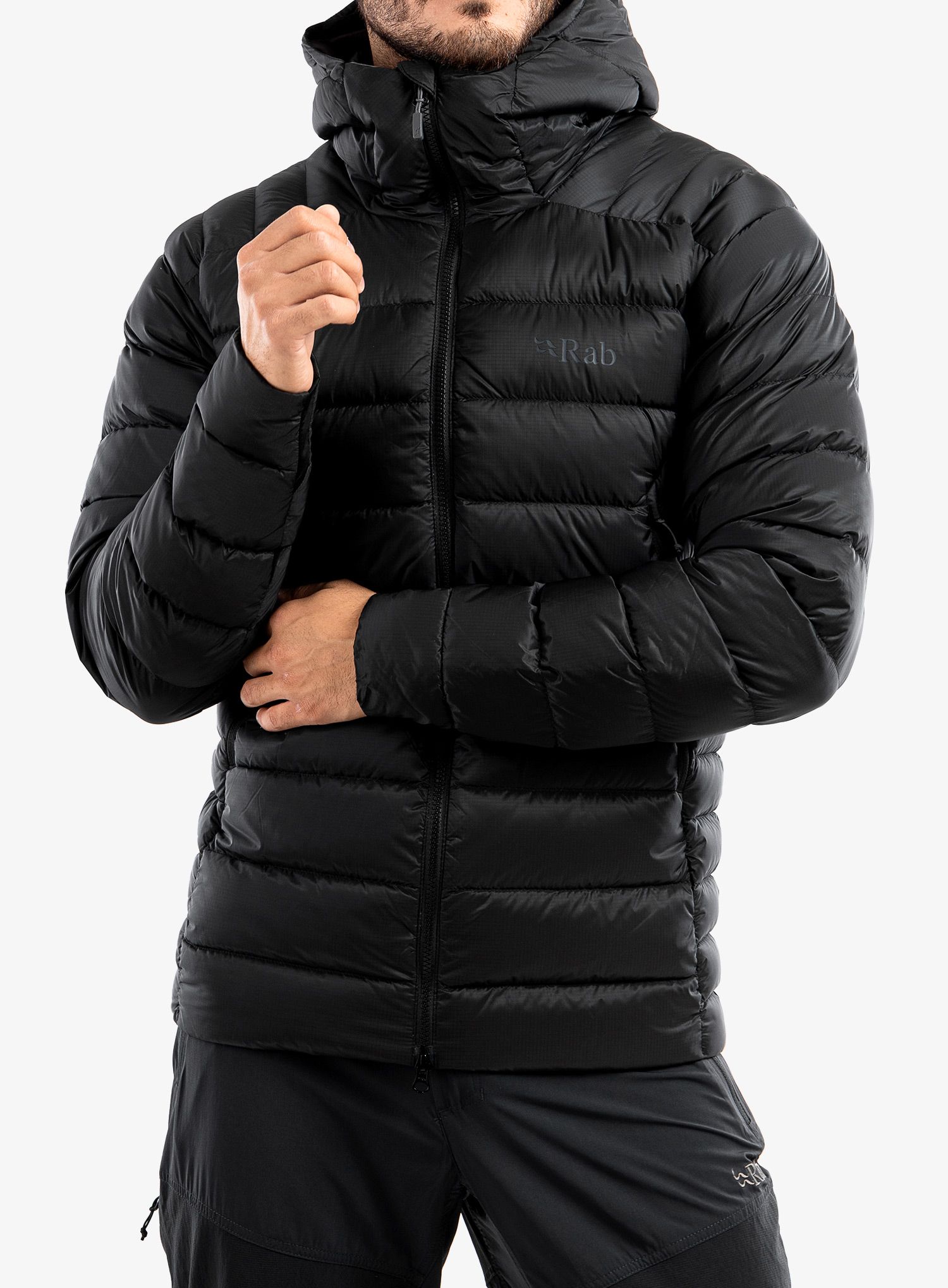 Páperová bunda Rab Electron Pro Jacket - black