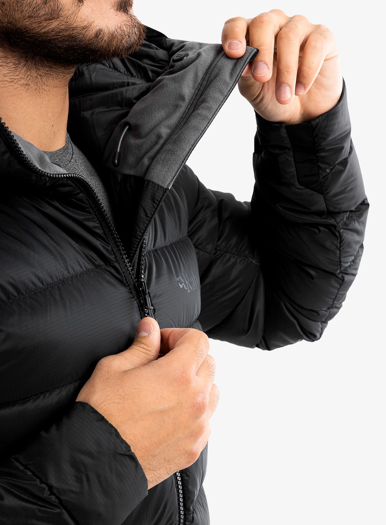 Páperová bunda Rab Electron Pro Jacket - black