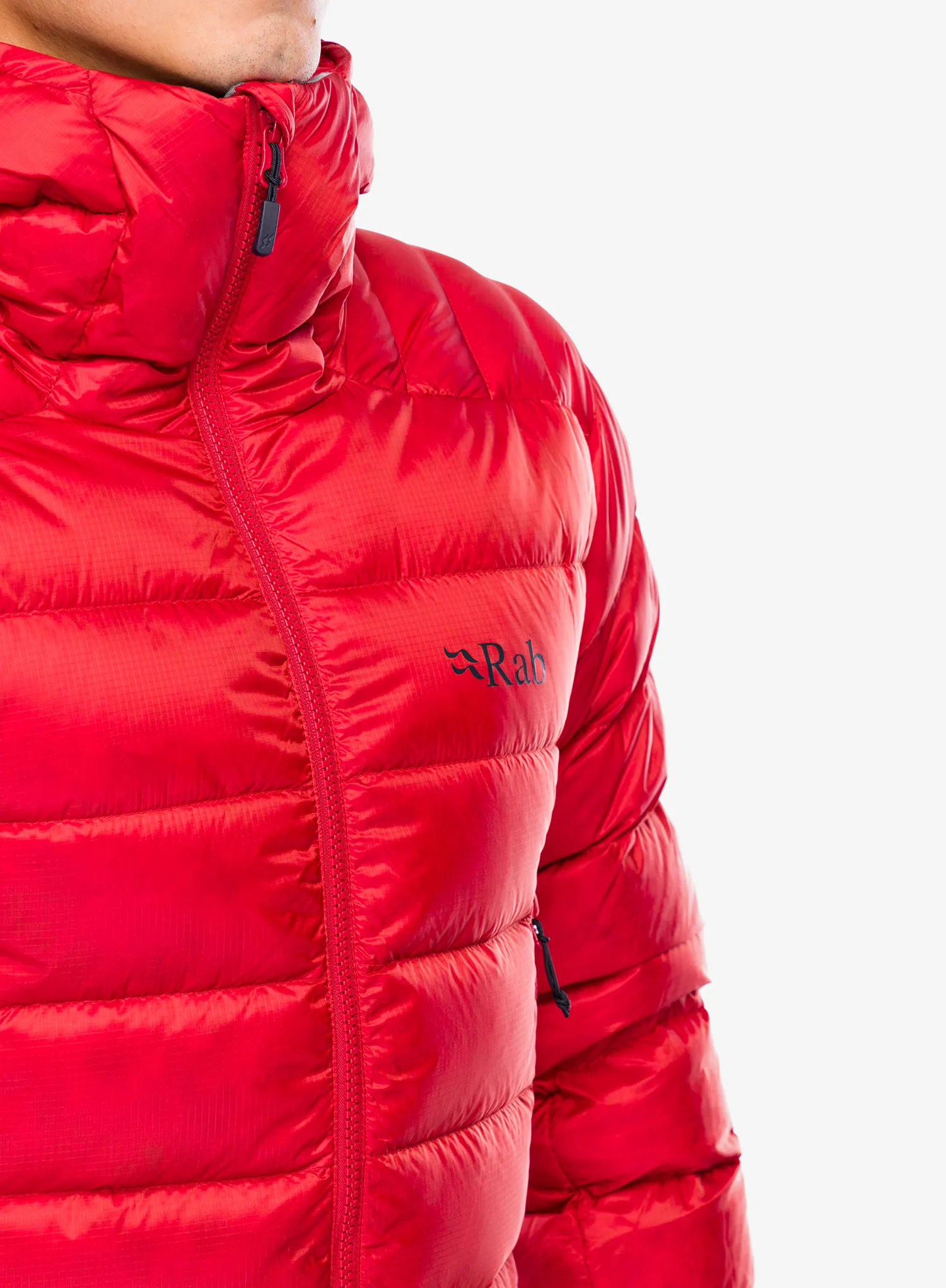 Páperová bunda Rab Electron Pro Jacket - tuscan red