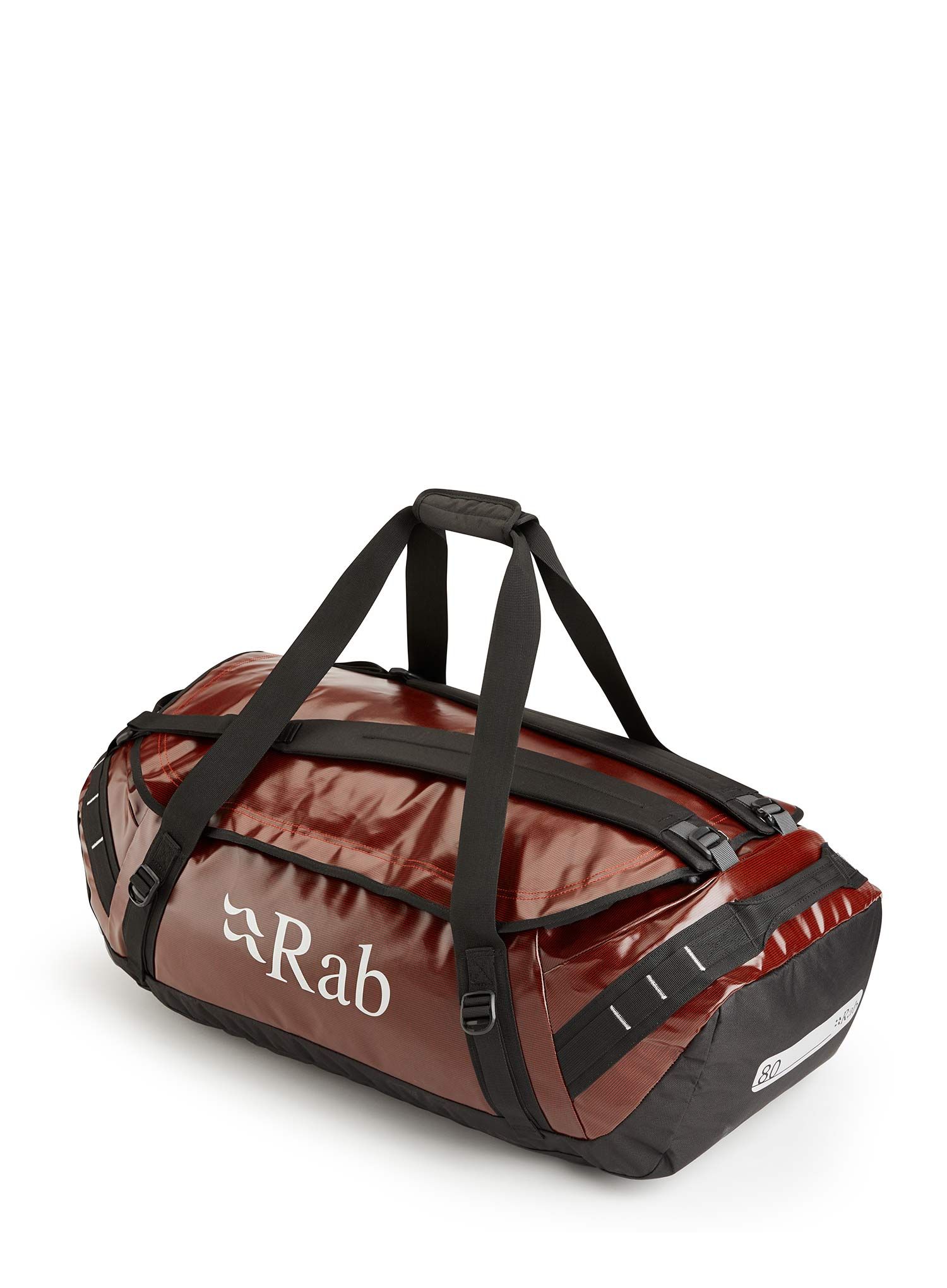 Cestovná taška Rab Expedition Kitbag II 80 - red clay