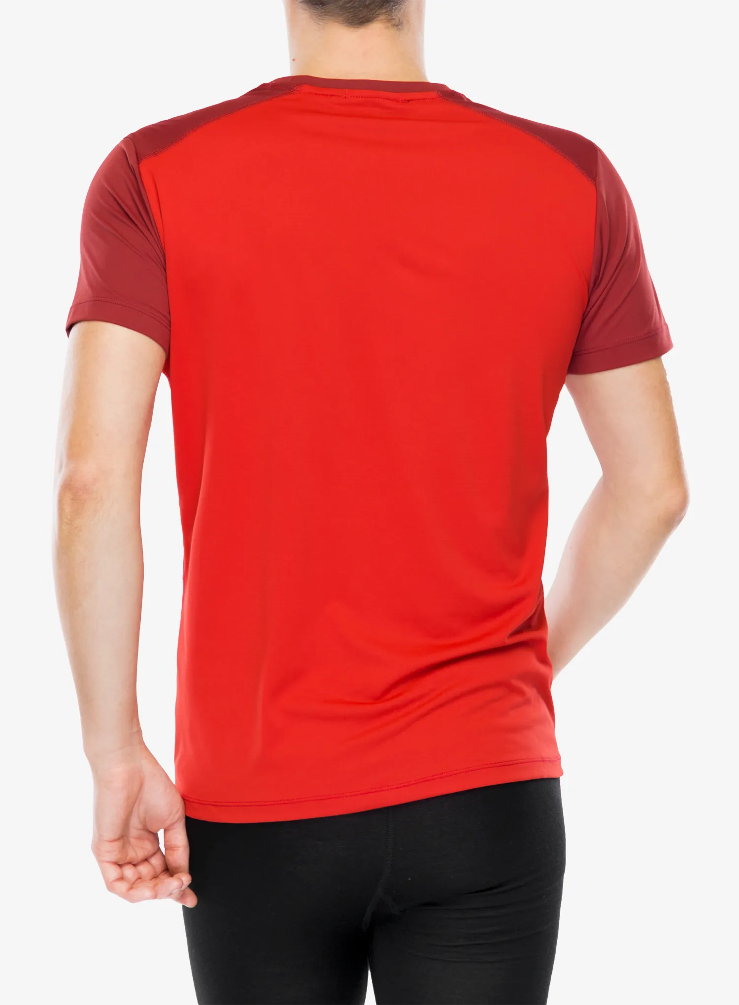 Pánske funkčné tričko Rab Force Tee - ascent red/oxblood red