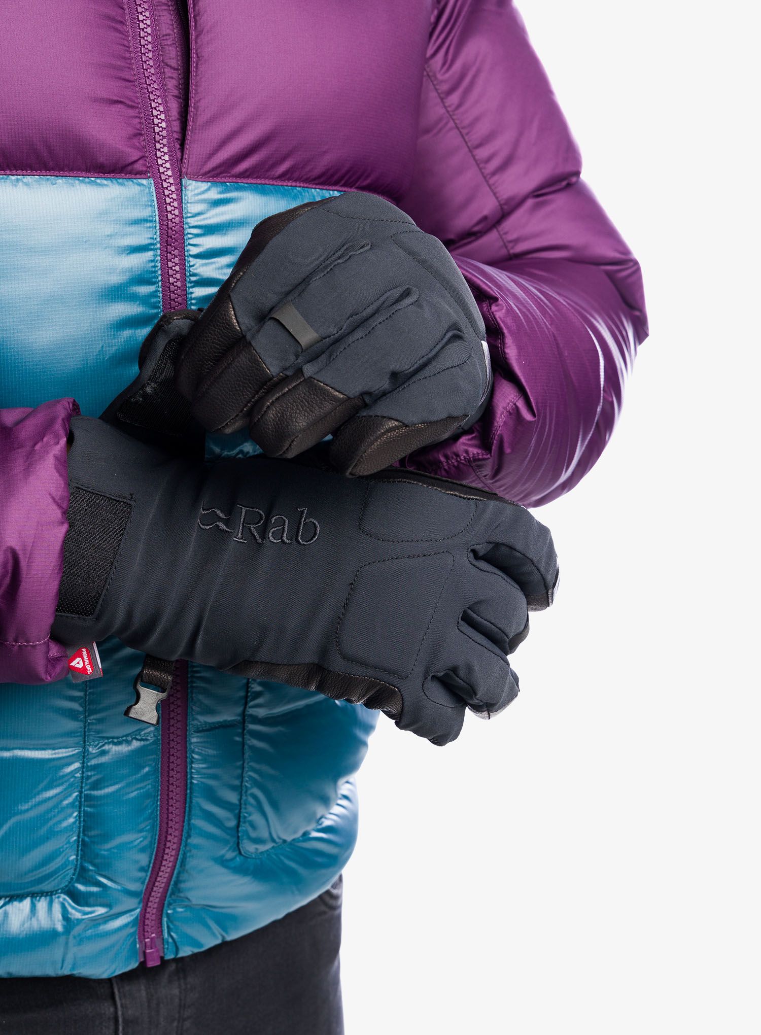 Turistické rukavice Rab Fulcrum GTX Glove - black