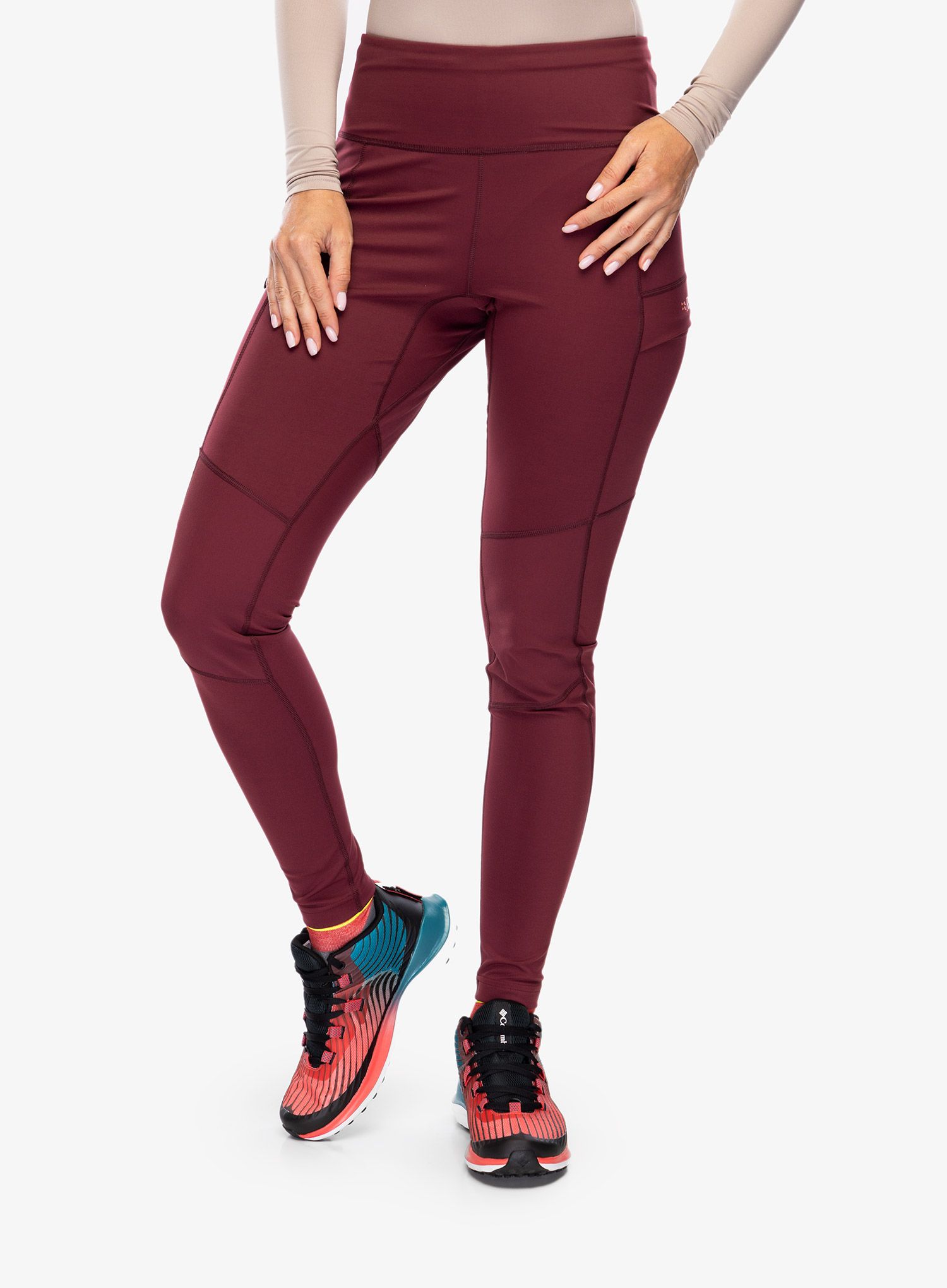 Dámske funkčné legíny Rab Horizon Tights - deep heather