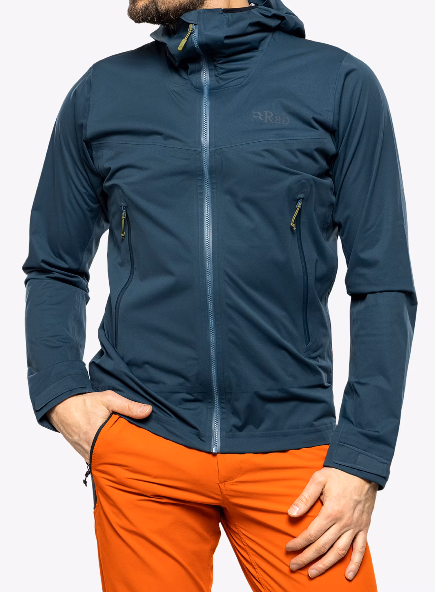Nepremokavá bunda Rab Kinetic 2.0 Jacket  - blue night