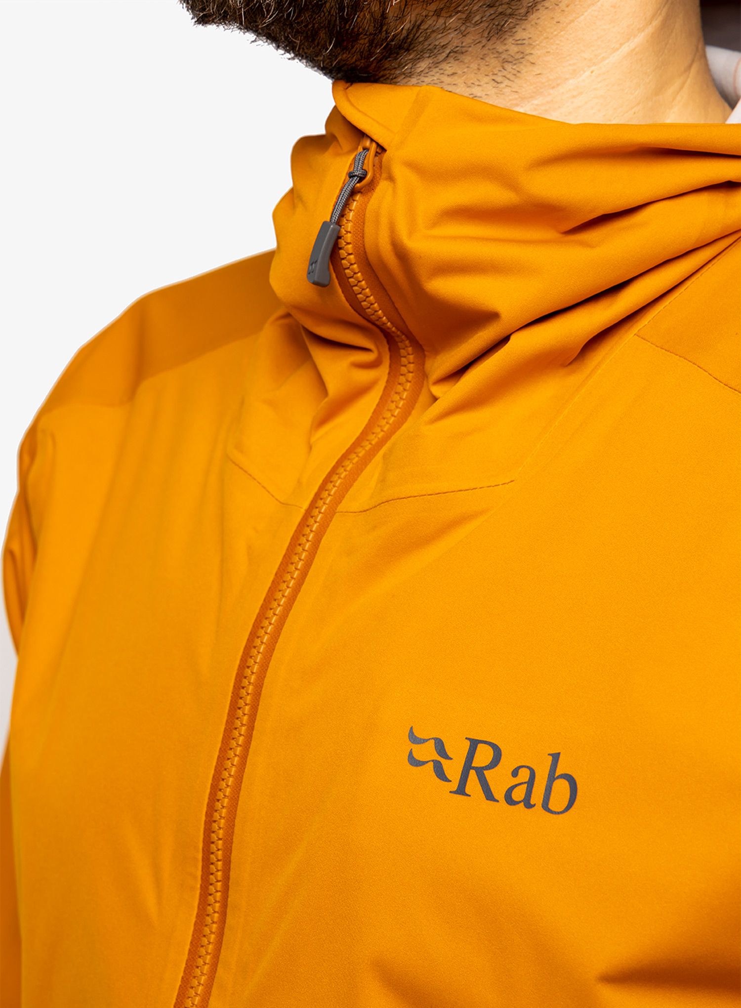 Bunda do dažďa Rab Kinetic Alpine 2.0 Jacket - marmalade