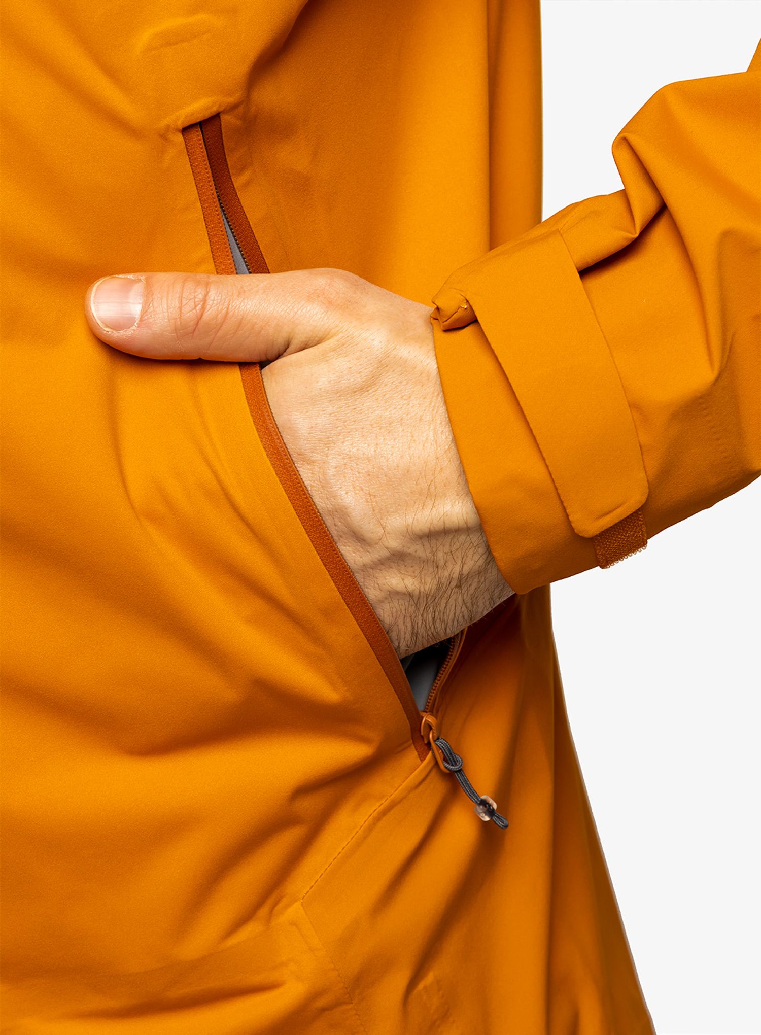 Bunda do dažďa Rab Kinetic Alpine 2.0 Jacket - marmalade