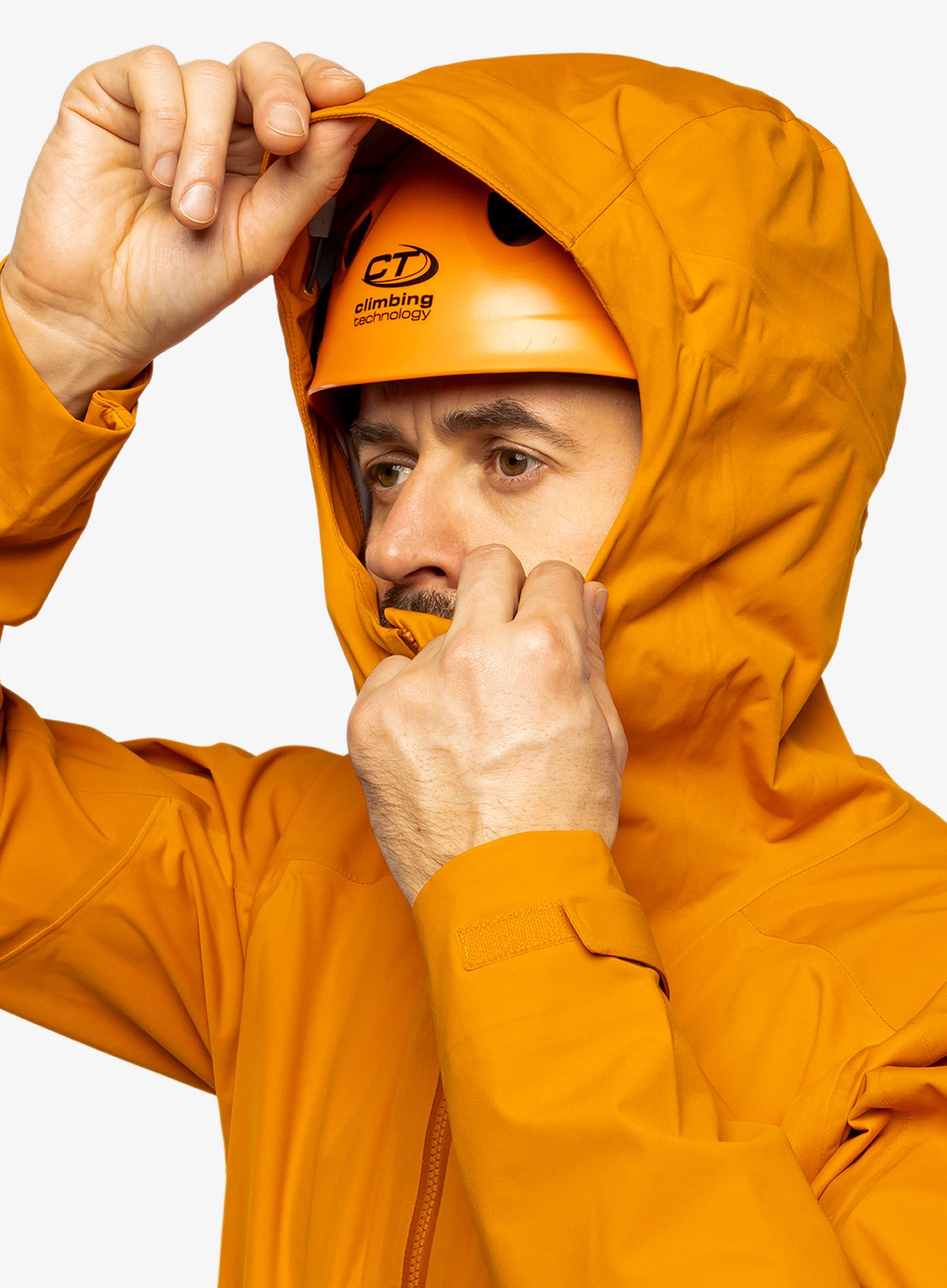 Bunda do dažďa Rab Kinetic Alpine 2.0 Jacket - marmalade