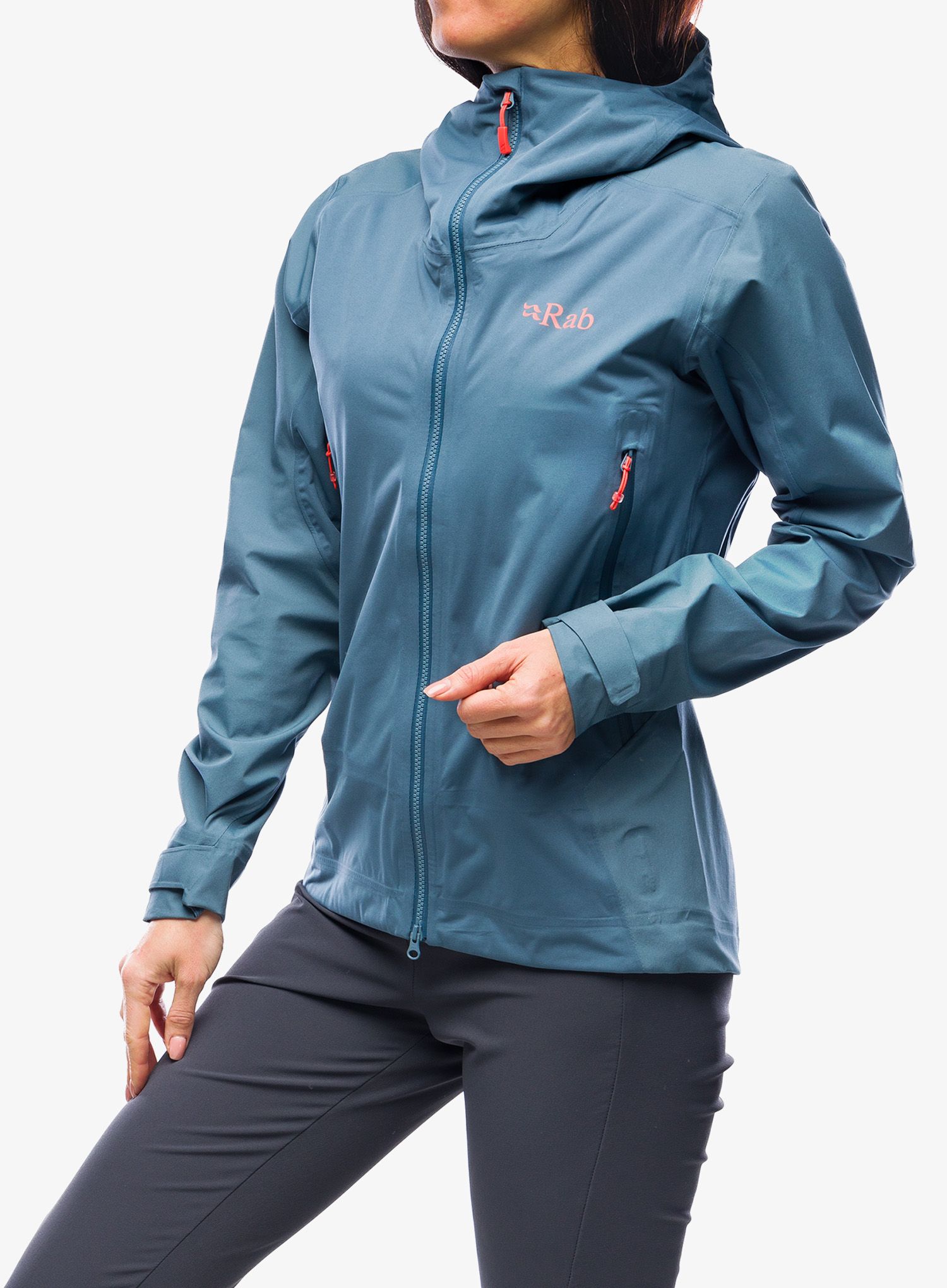 Nepremokavá bunda dámska Rab Kinetic Alpine 2.0 Jacket - orion blue