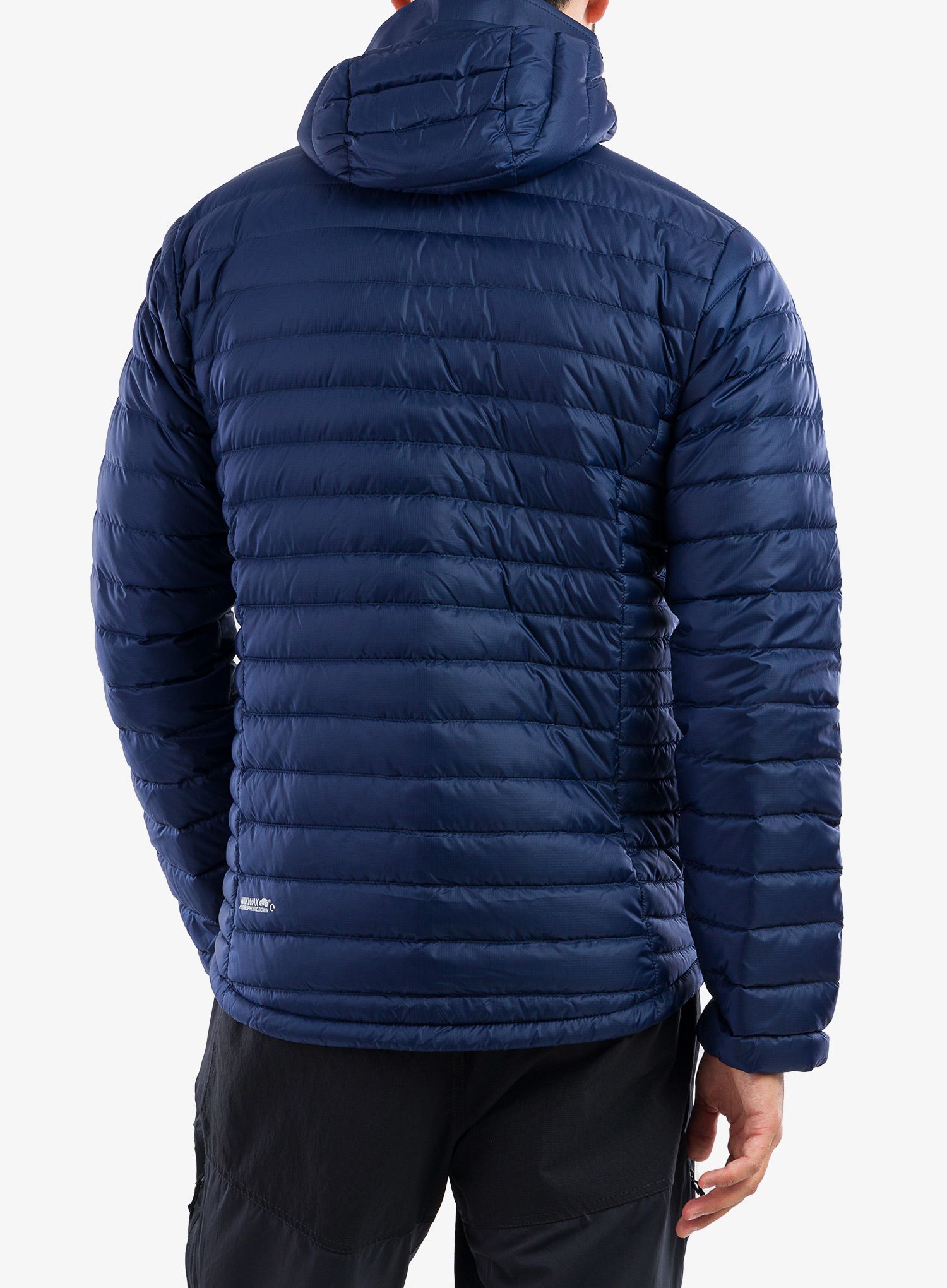 Páperová bunda Rab Microlight Alpine Jacket - deep ink/marmalade