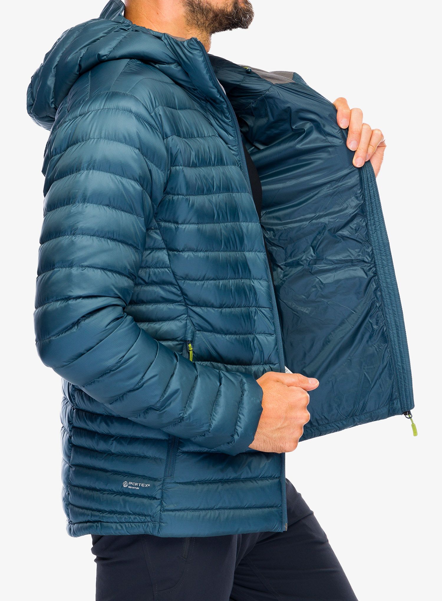 Páperová bunda Rab Microlight Alpine Jacket - orion blue