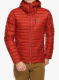 Páperová bunda Rab Microlight Alpine Jacket - tuscan red
