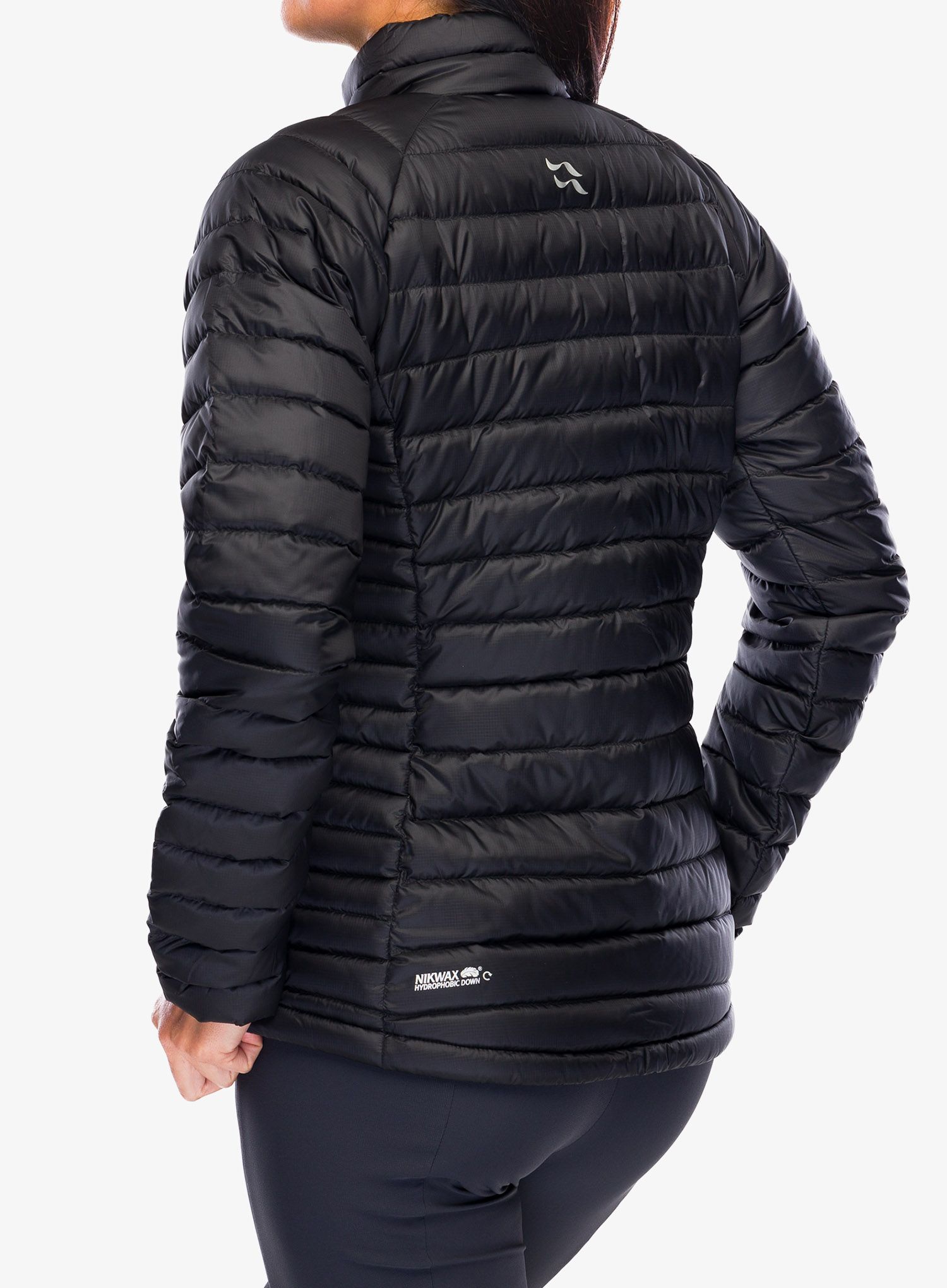 Bunda páperová dámska Rab Microlight Jacket - black