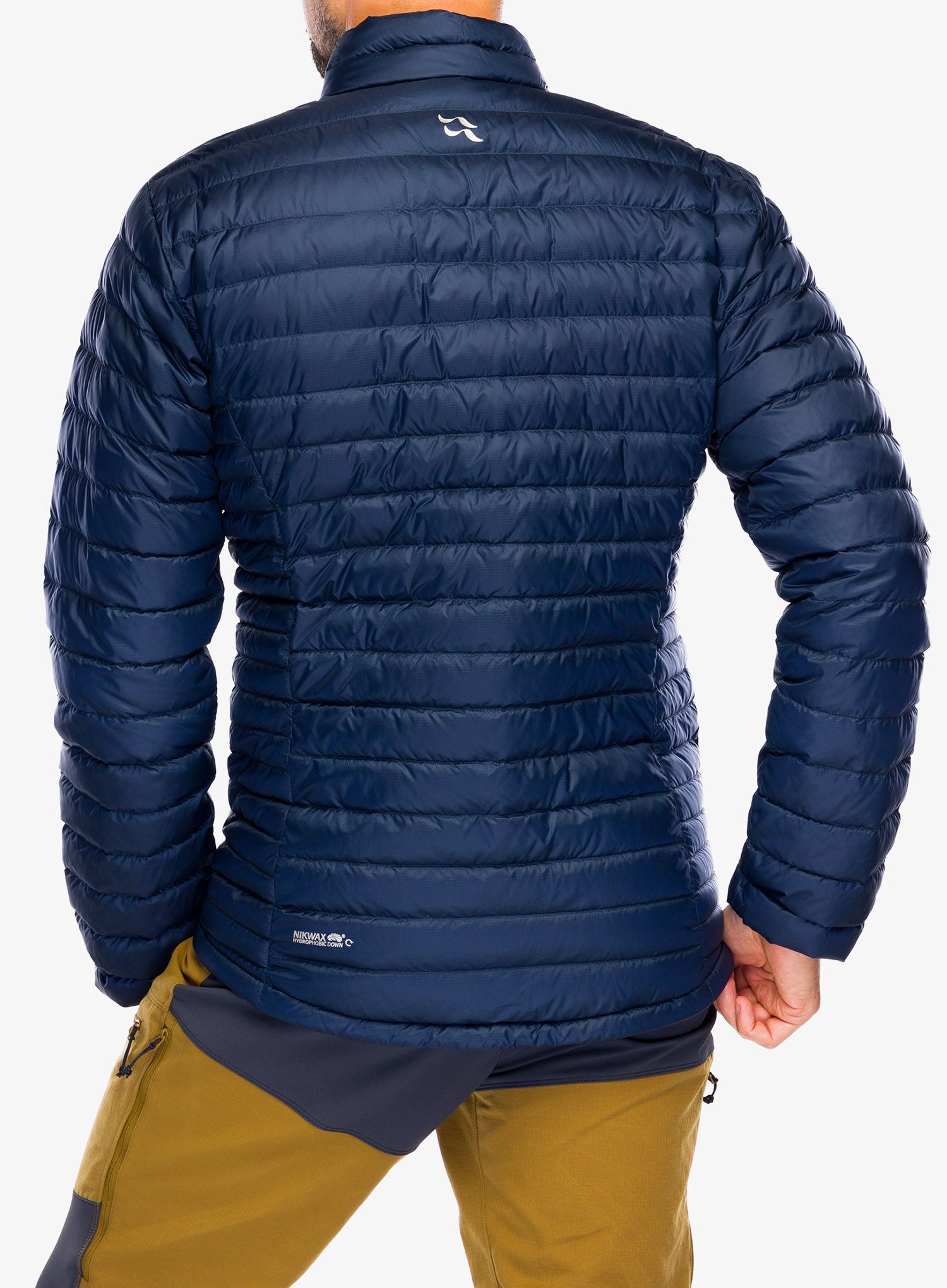 Páperová bunda Rab Microlight Jacket - deep ink/marmalade
