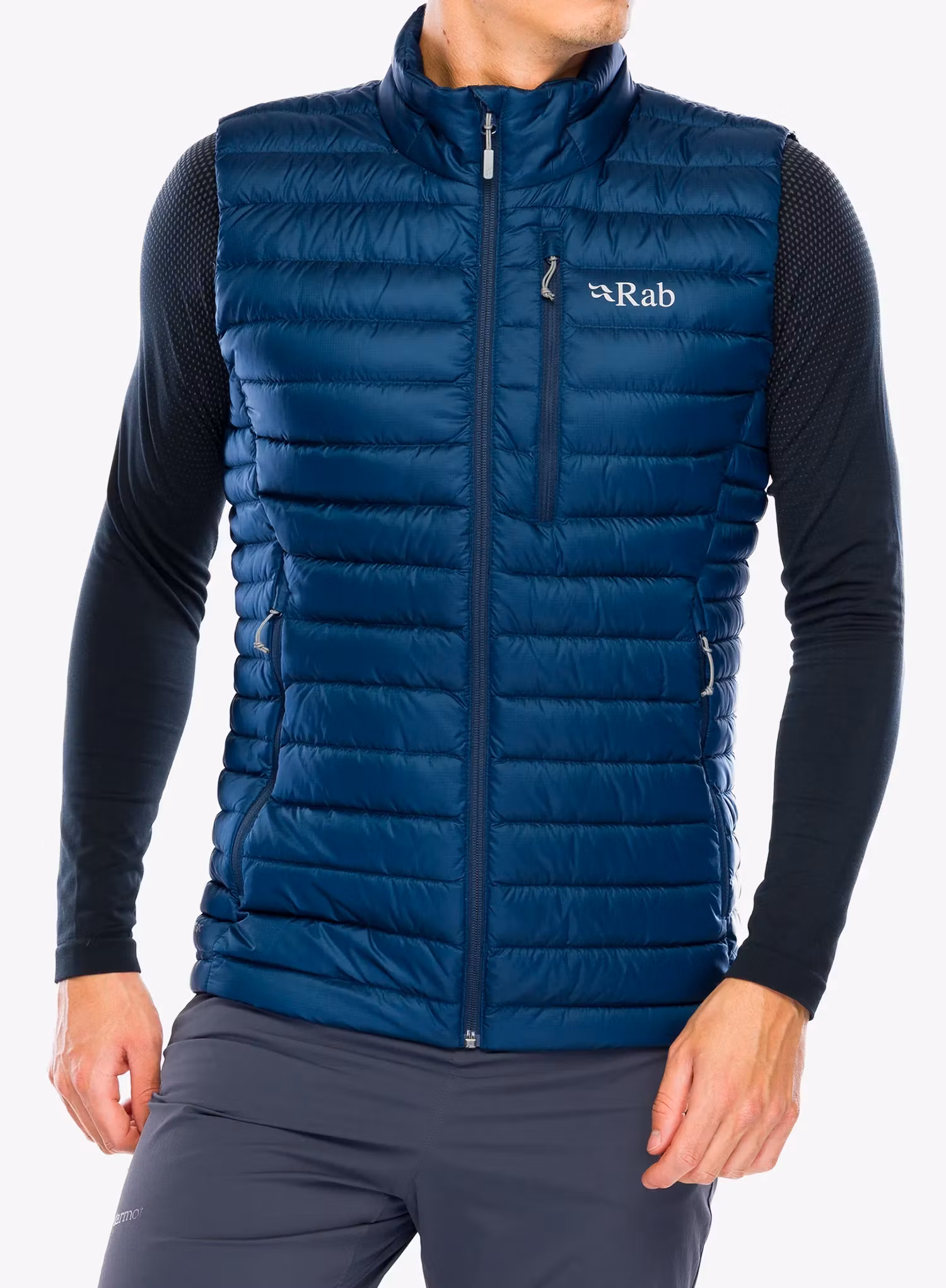 Páperová vesta Rab Microlight Vest - tempest blue