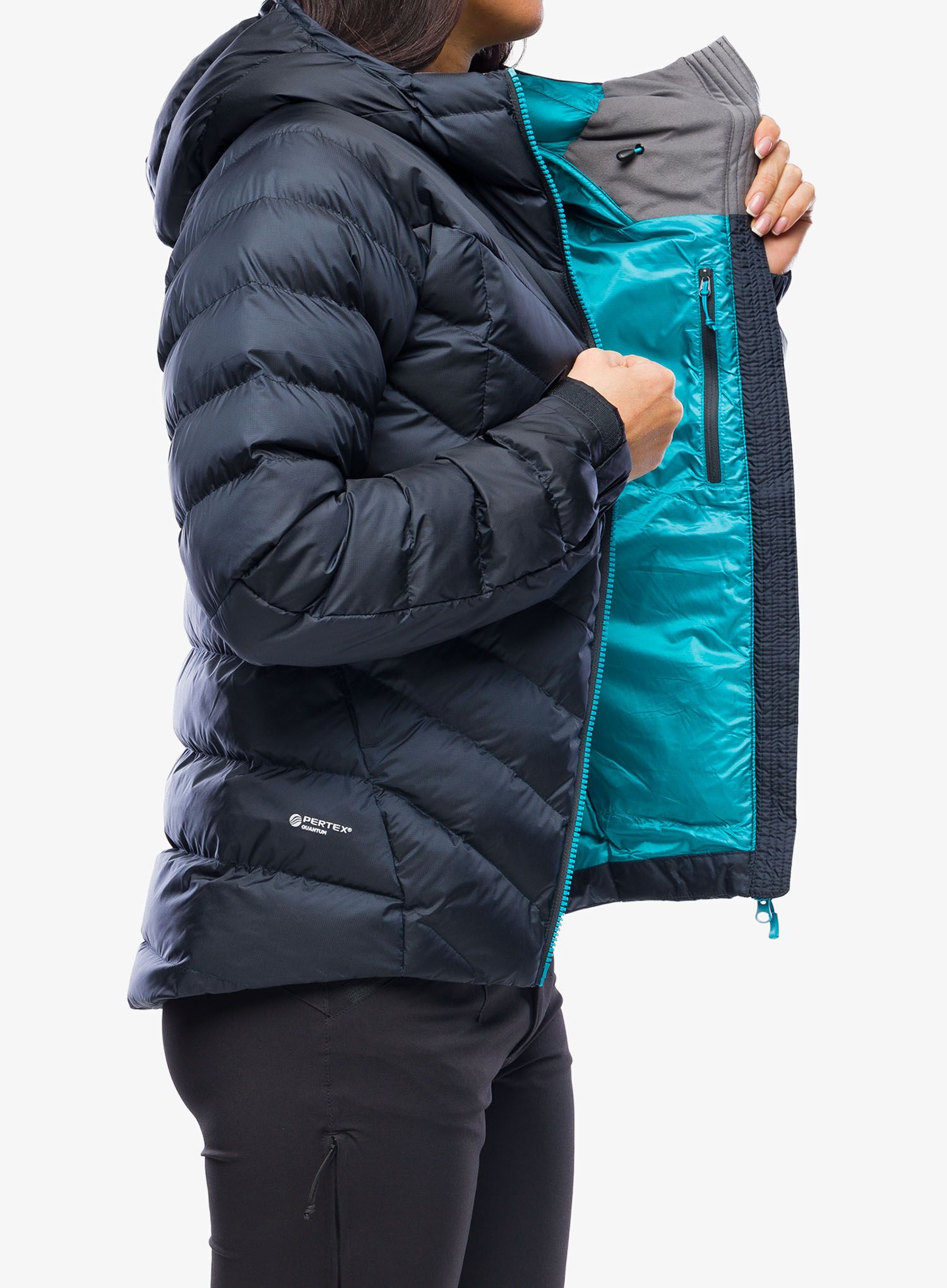 Bunda dámska Rab Nebula Pro Jacket - beluga